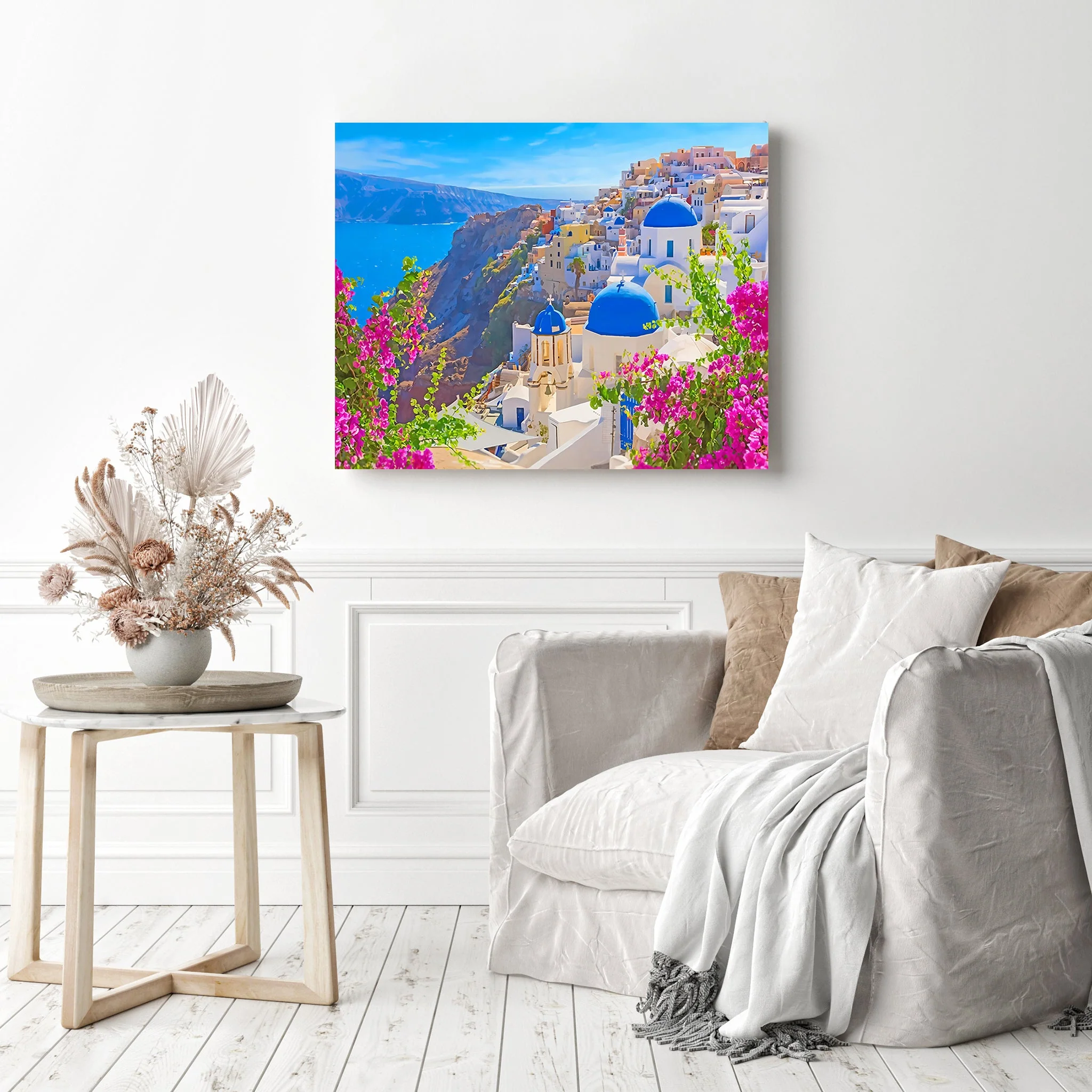 Santorini Greece | Diamond Painting - Image 3