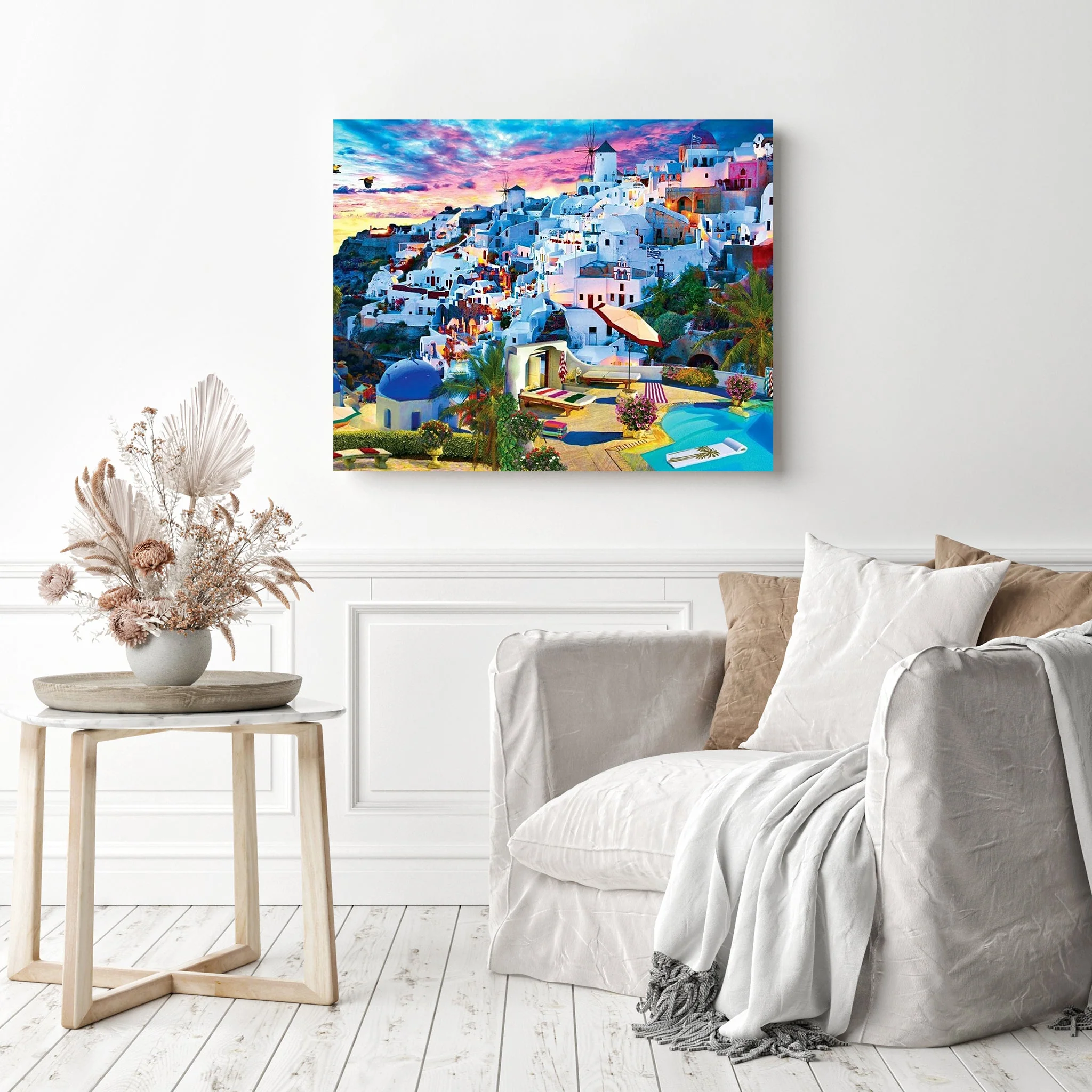 Santorini Sky | Diamond Painting - Image 3
