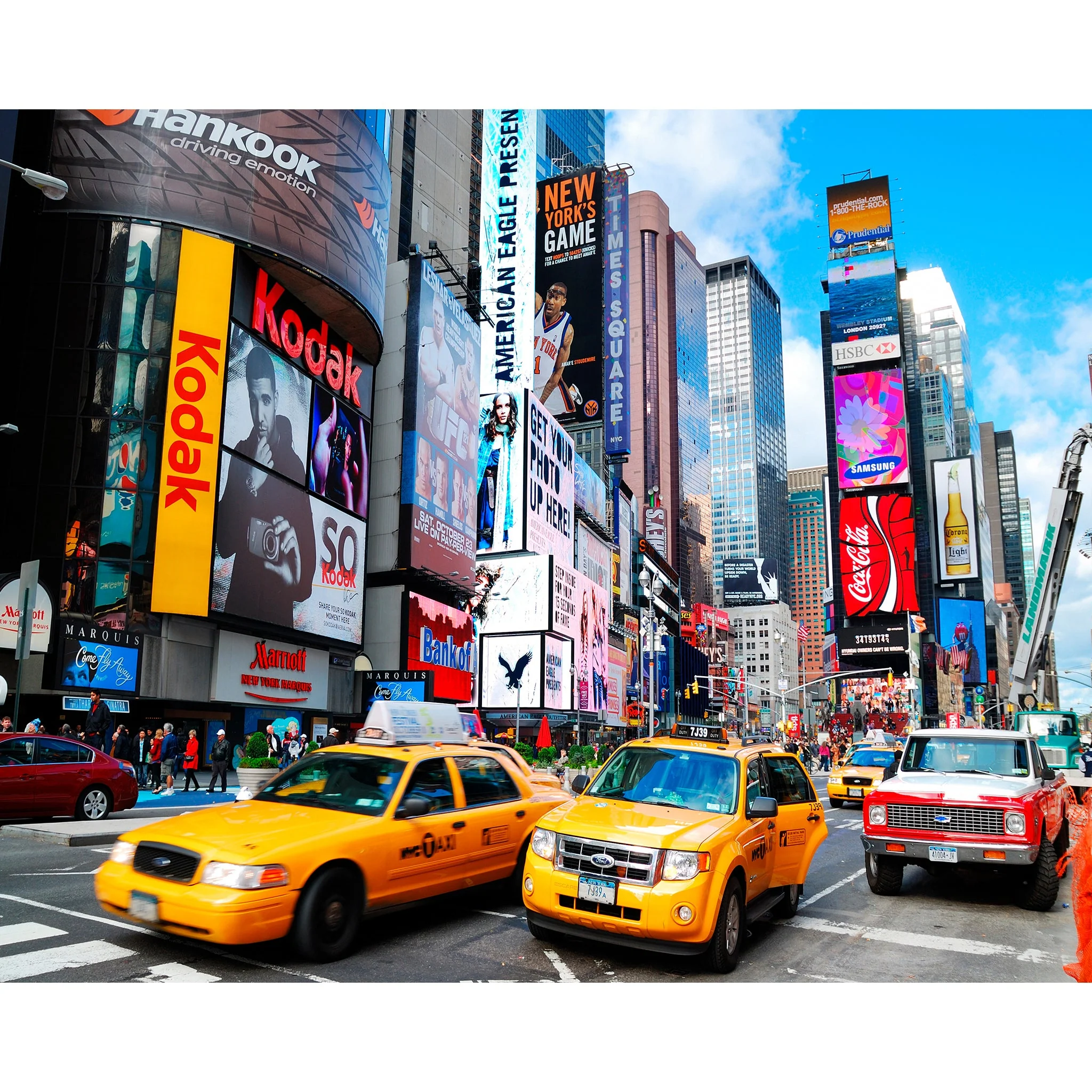 New York Taxi | Diamond Painting - Image 2