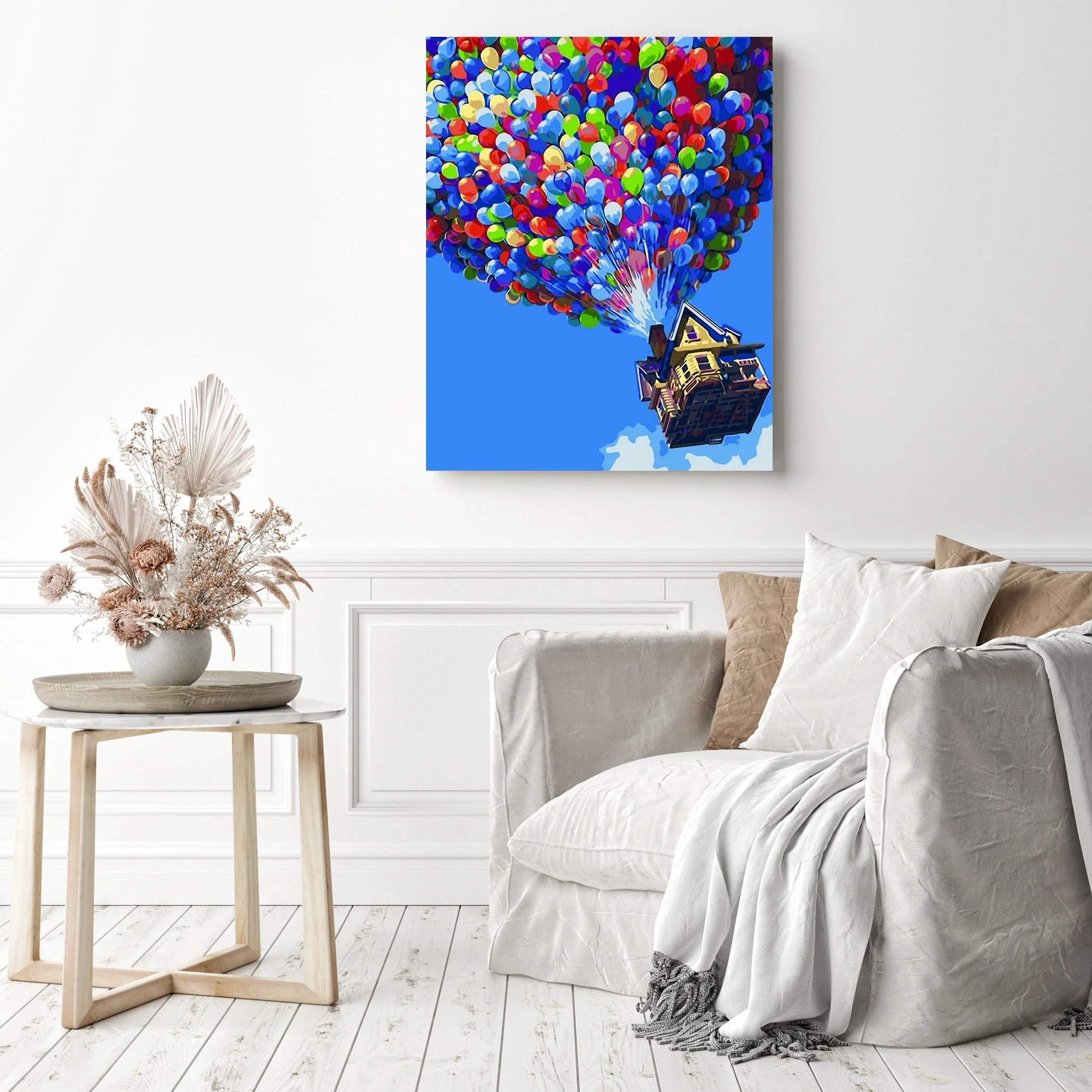 Flying House | Diamond Painting - Image 3