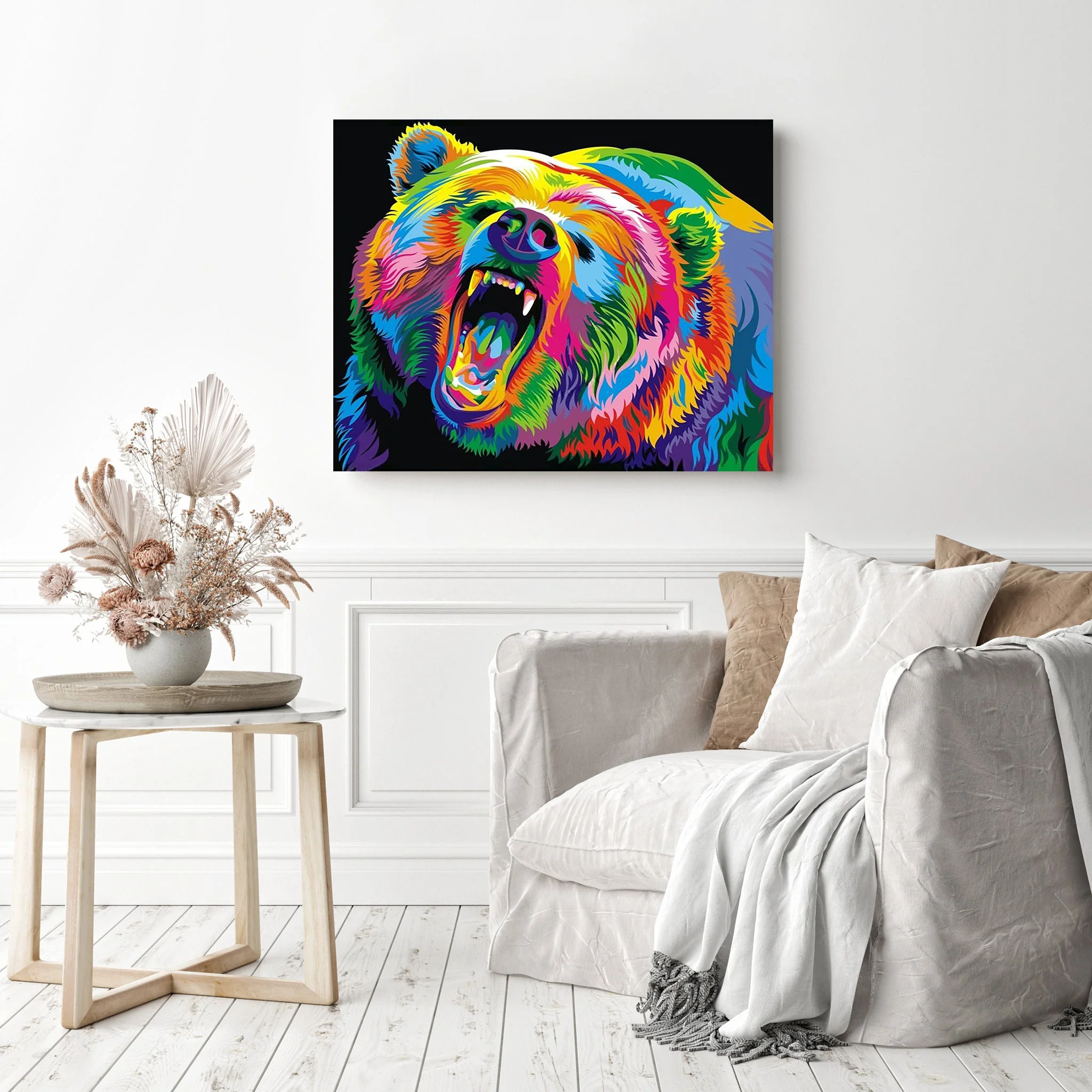 Neon Bear | Diamond Painting - Image 3