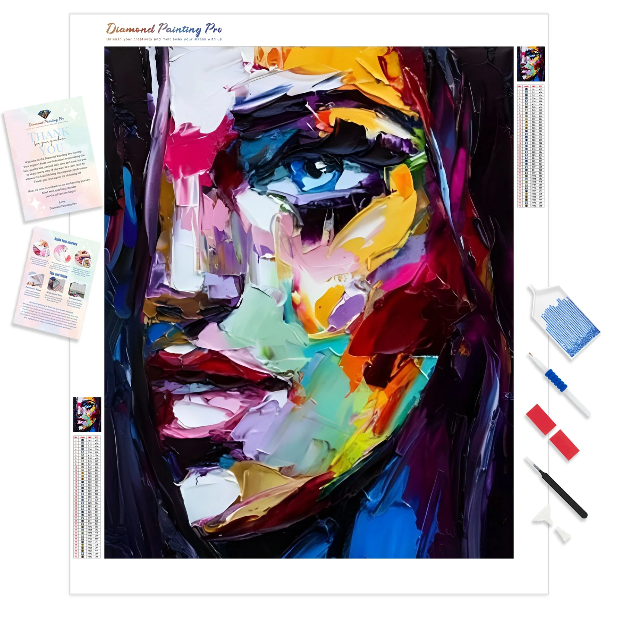 Amanda Portrait | Diamond Painting