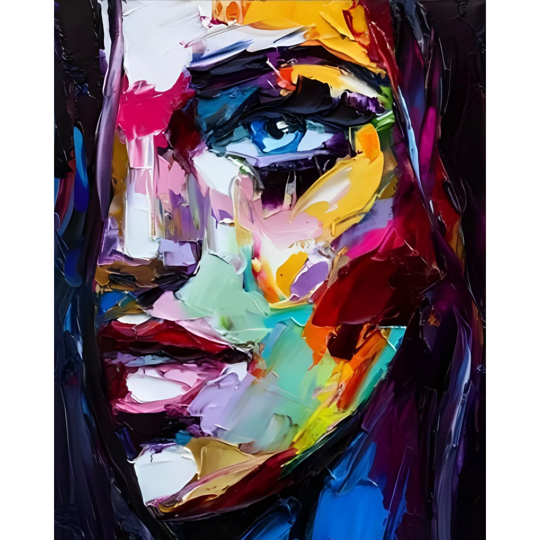 Amanda Portrait | Diamond Painting - Image 2