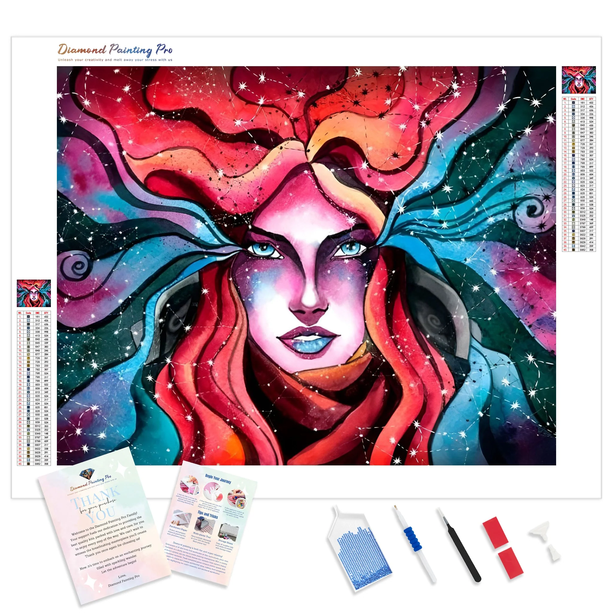 Aquarius Goddess | Diamond Painting