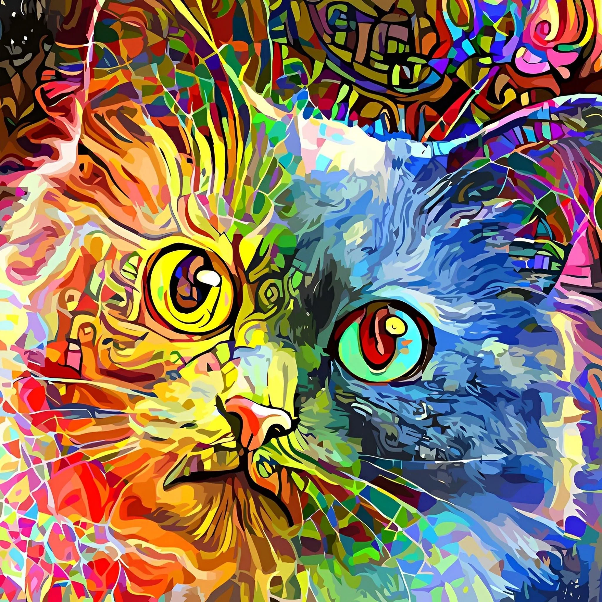 Tabby Cat | Diamond Painting - Image 2
