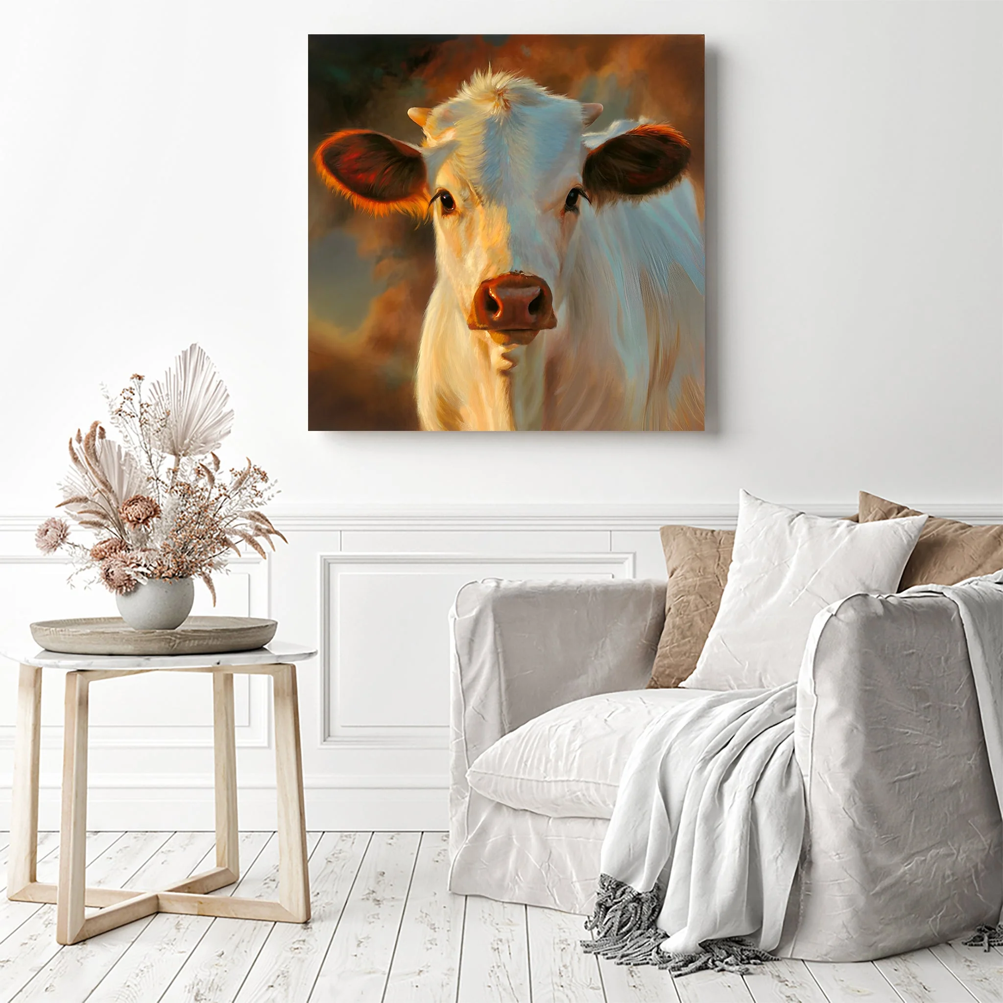 Chianina Cow | Diamond Painting - Image 3