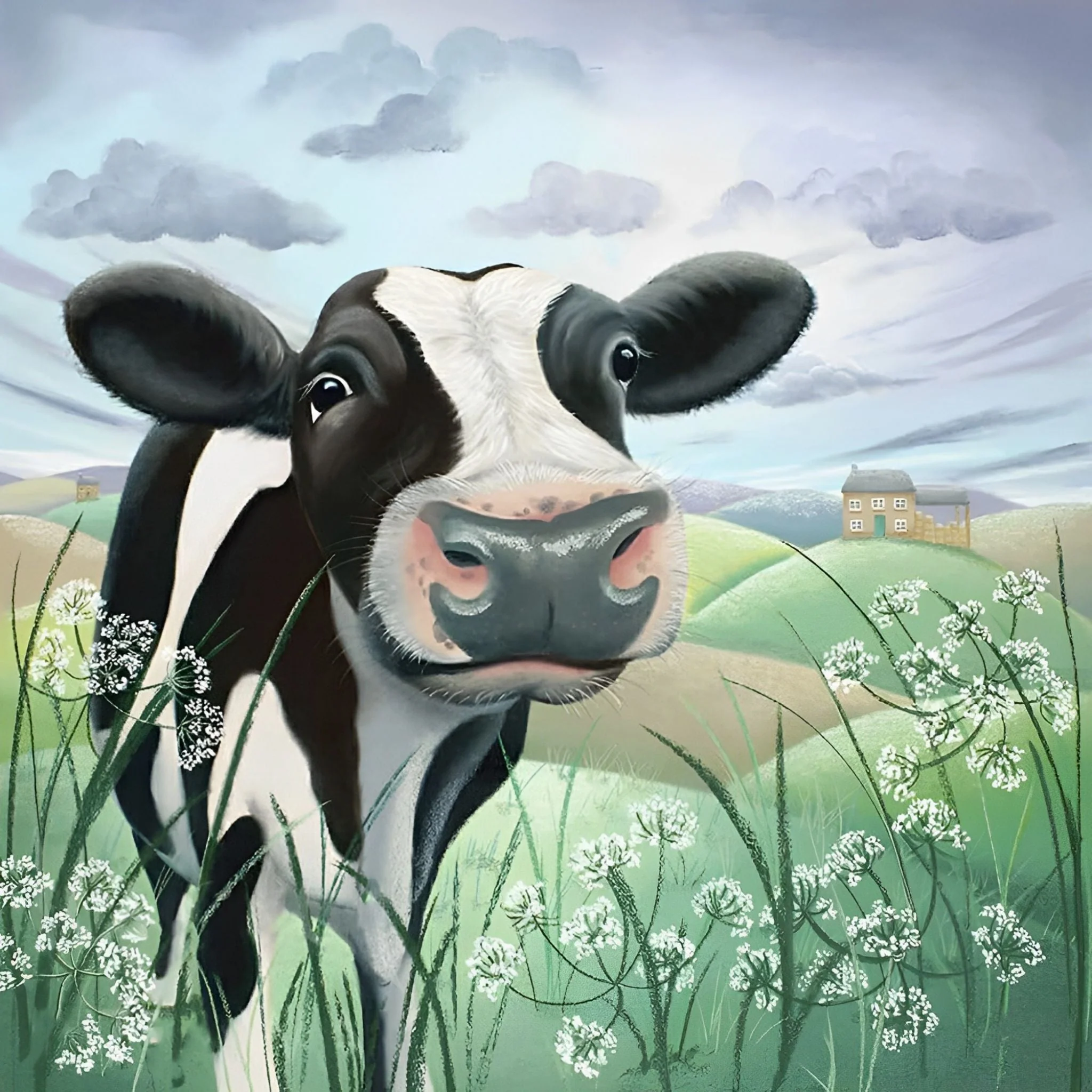 Funny Cow | Diamond Painting - Image 2