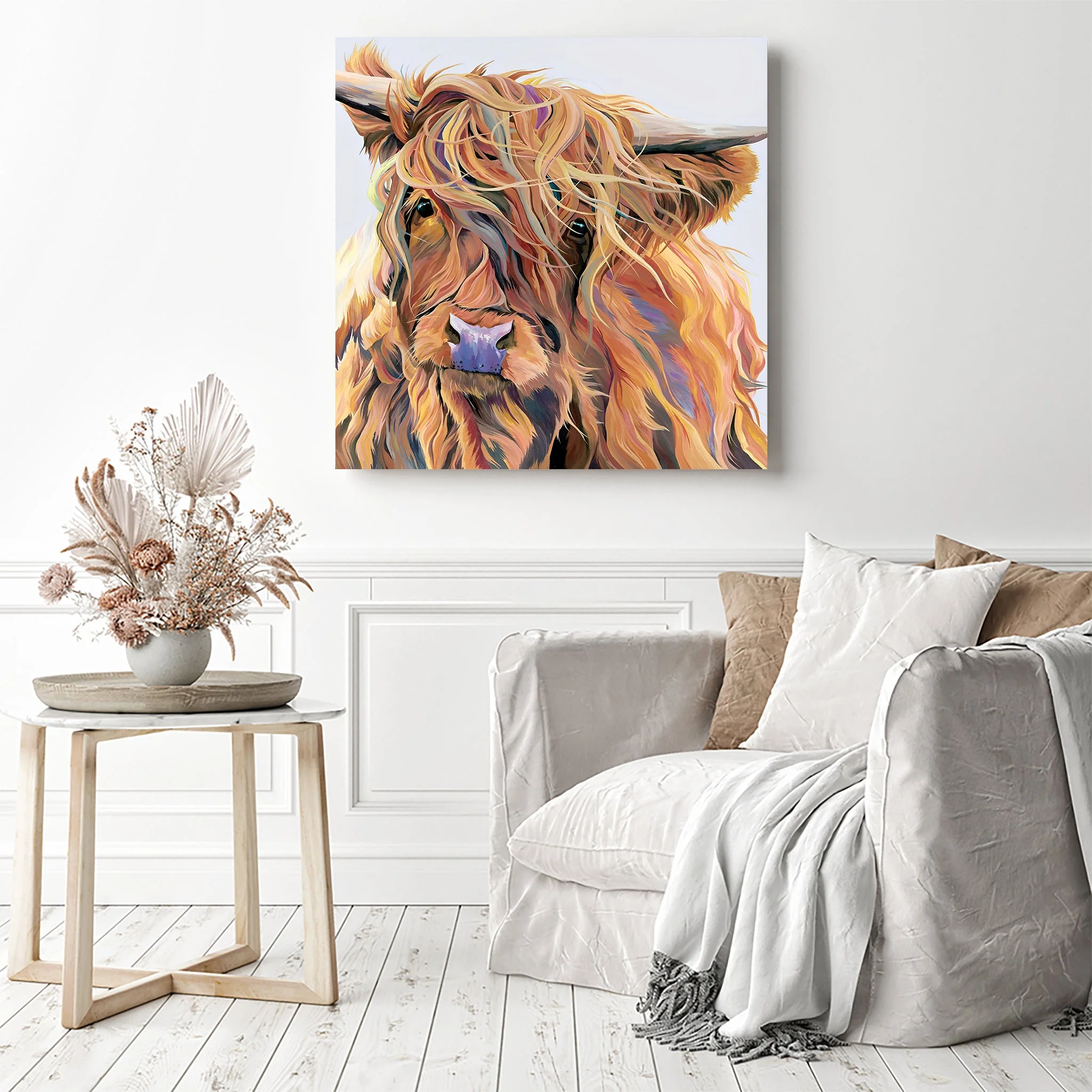 Highland Cow | Diamond Painting - Image 3
