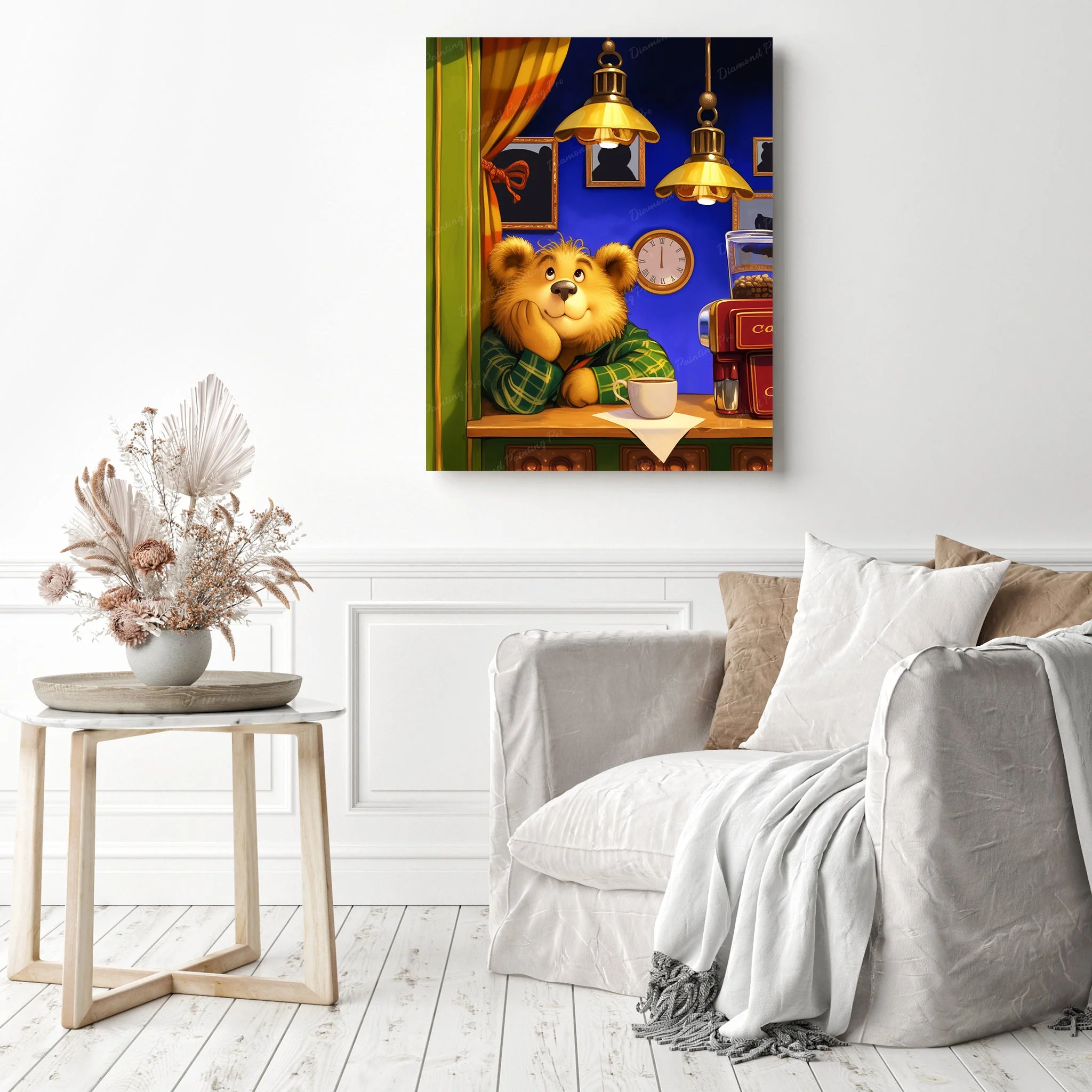 Daydreaming Coffee Break | Diamond Painting - Image 3