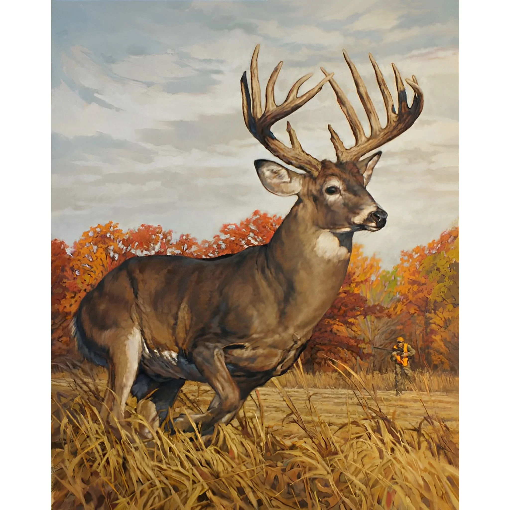 Deer Running | Diamond Painting - Image 2