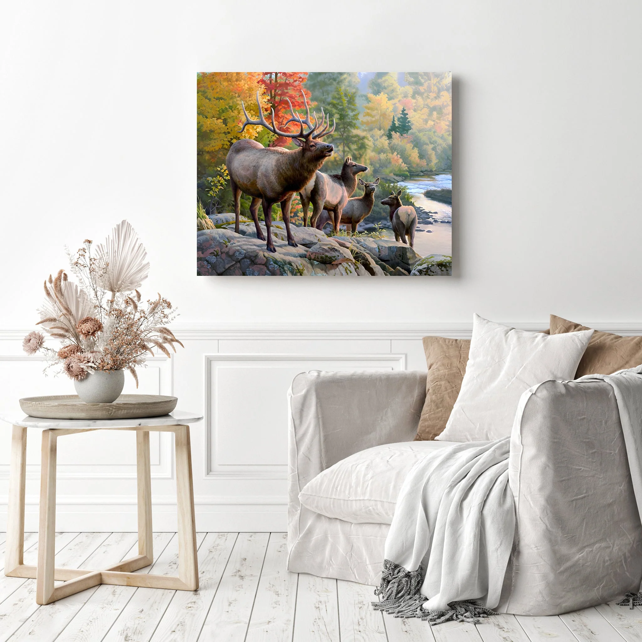 Autumn Forest Deer | Diamond Painting - Image 3
