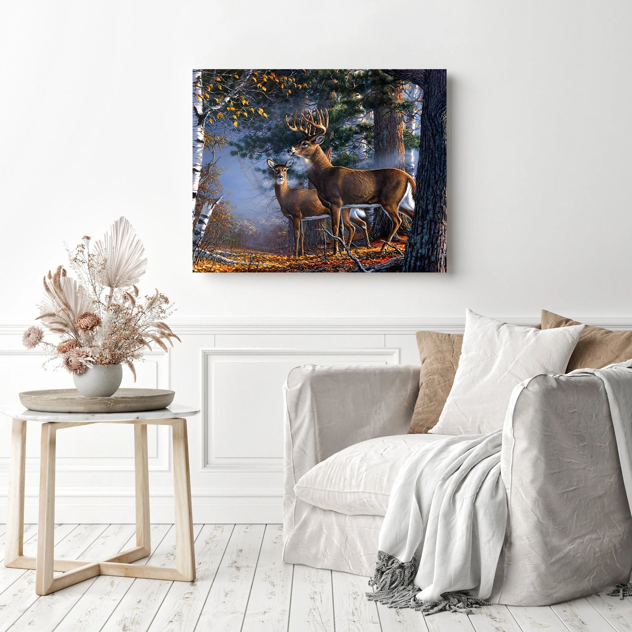 Deer in Autumn Forest | Diamond Painting - Image 3
