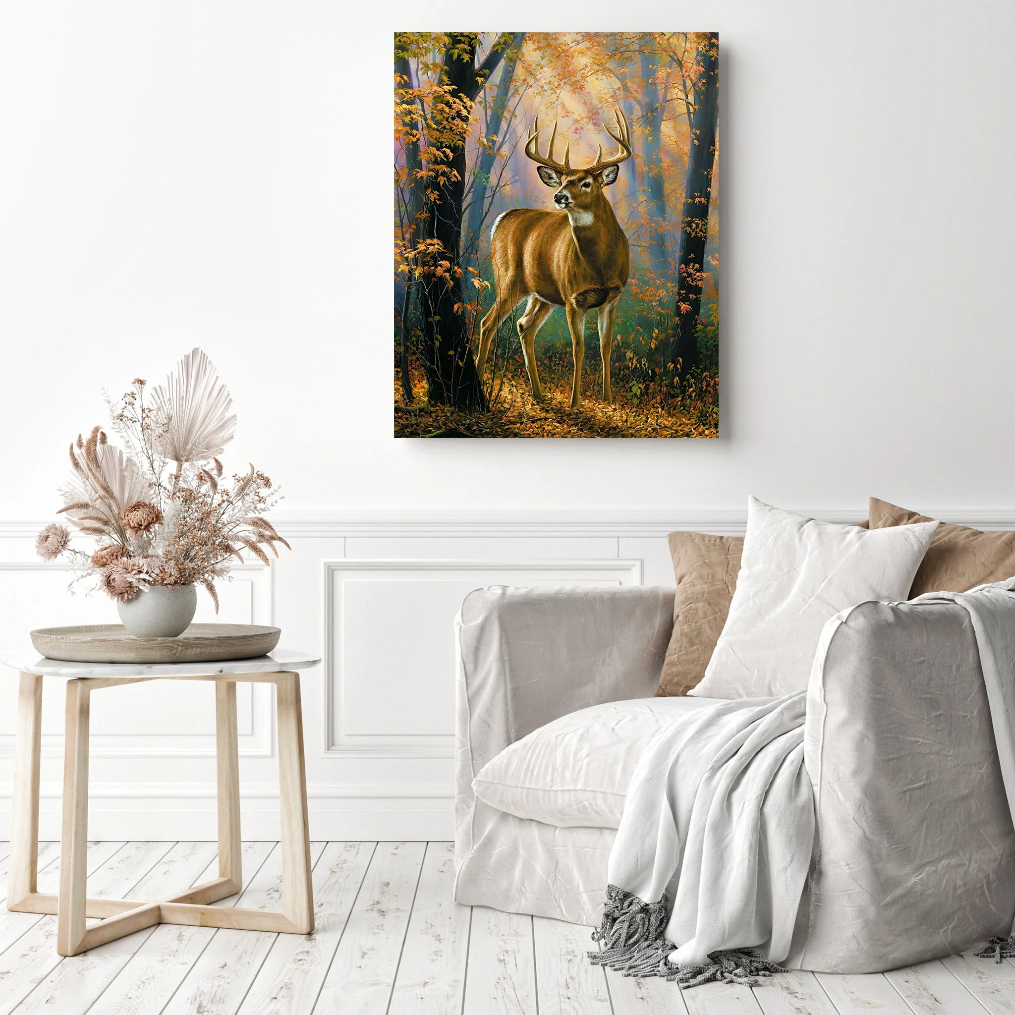 Autumn Deer Forest | Diamond Painting - Image 3