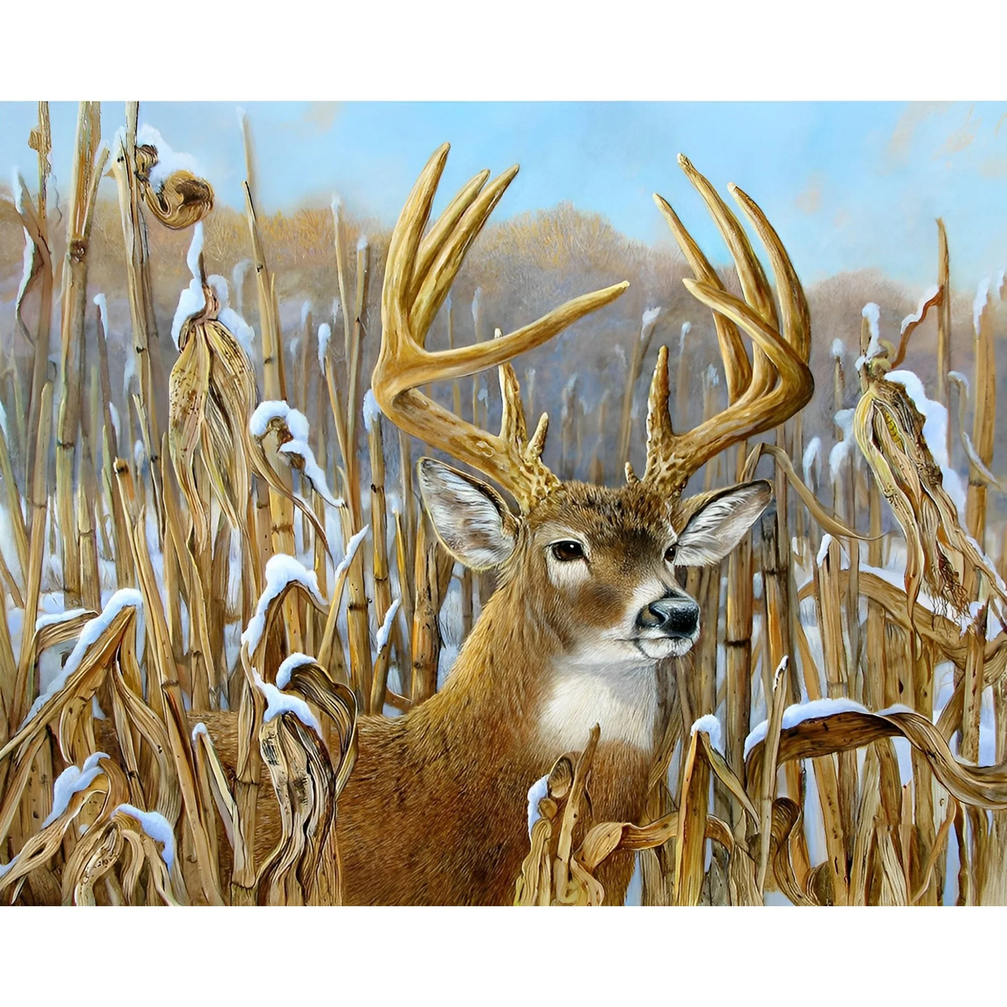 White Tail Deer | Diamond Painting - Image 2