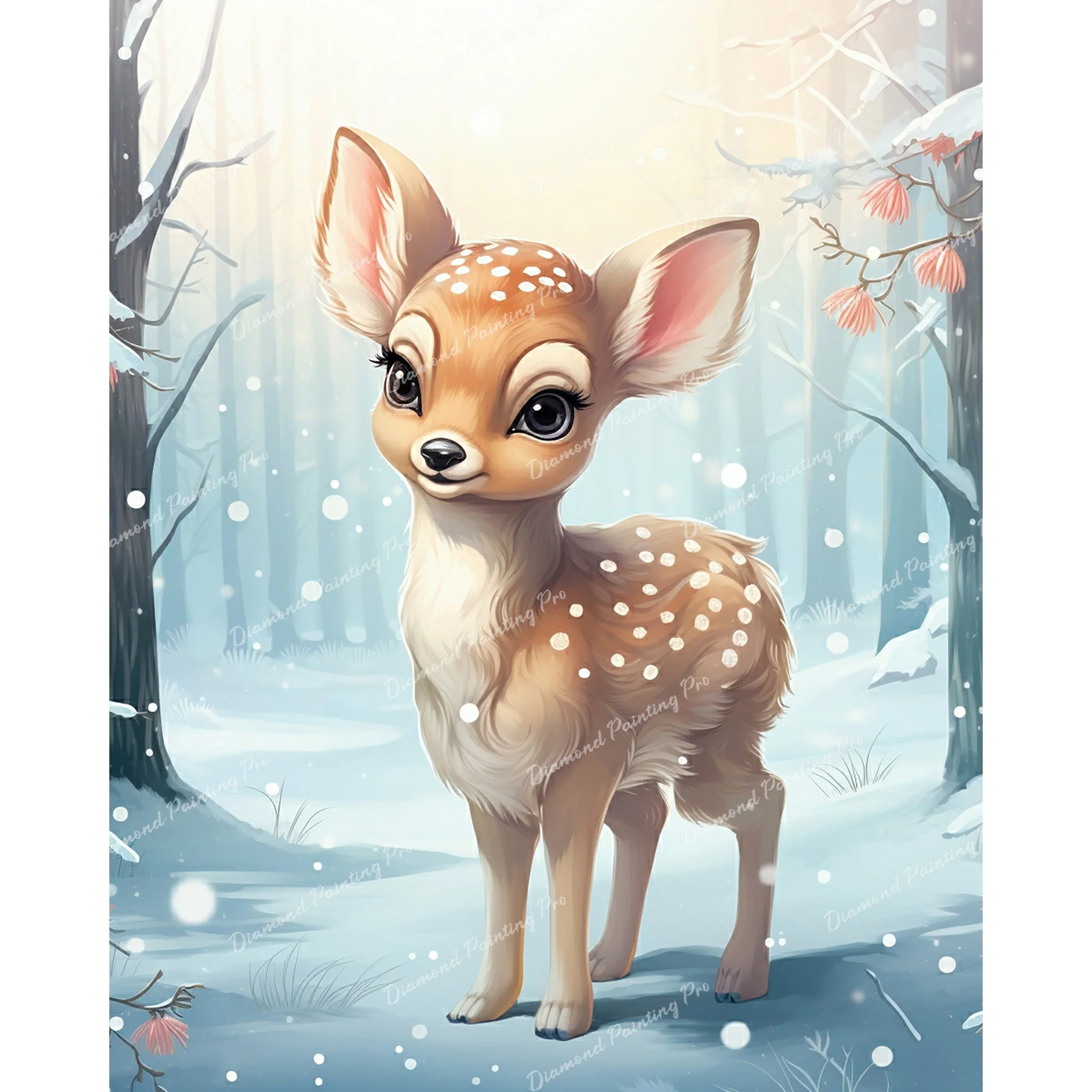 Merry Deer | Diamond Painting - Image 2