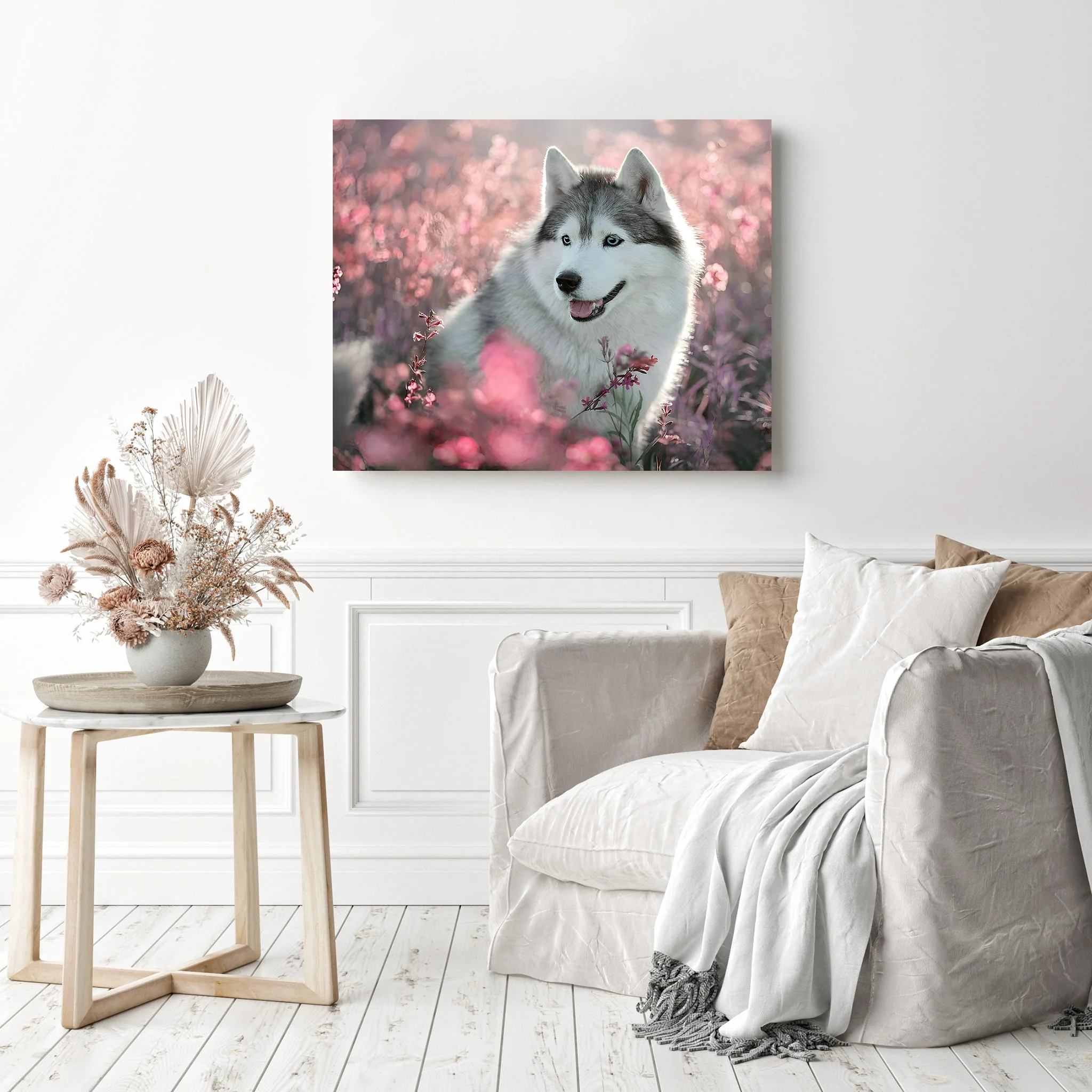 Cute Dog Husky | Diamond Painting - Image 3