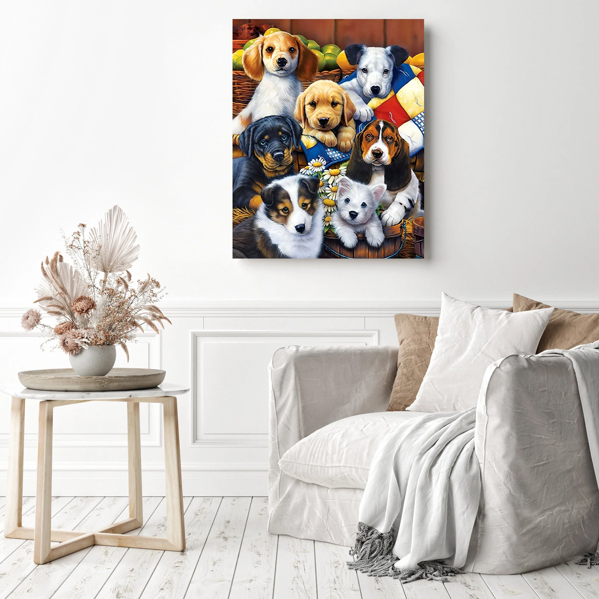 Cute Dogs | Diamond Painting - Image 3