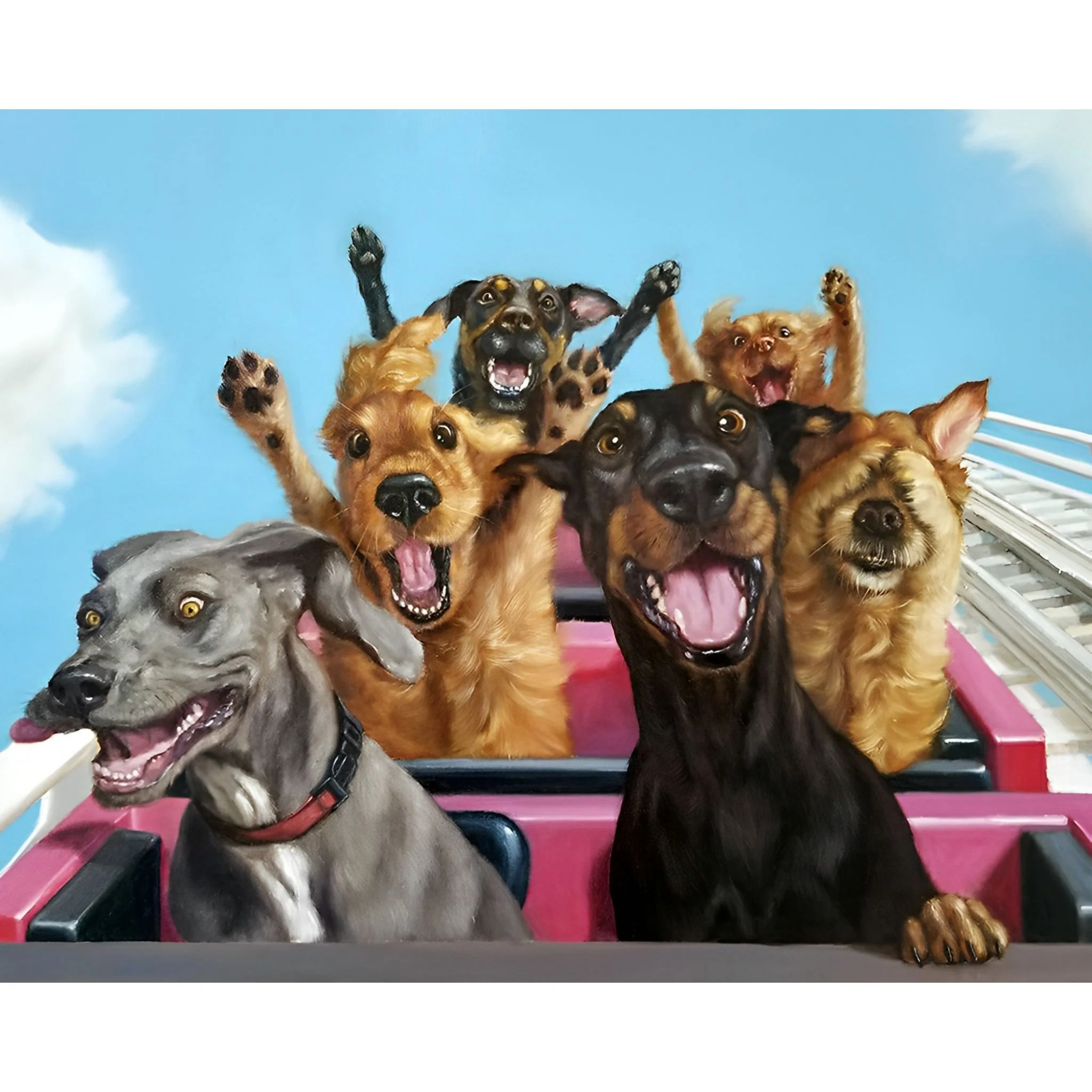 Thrill Seekers | Diamond Painting - Image 2