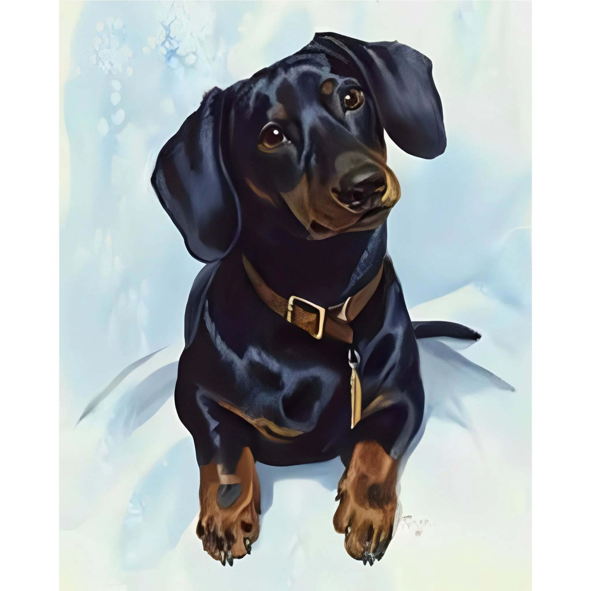 Curious Hotdog | Diamond Painting - Image 2