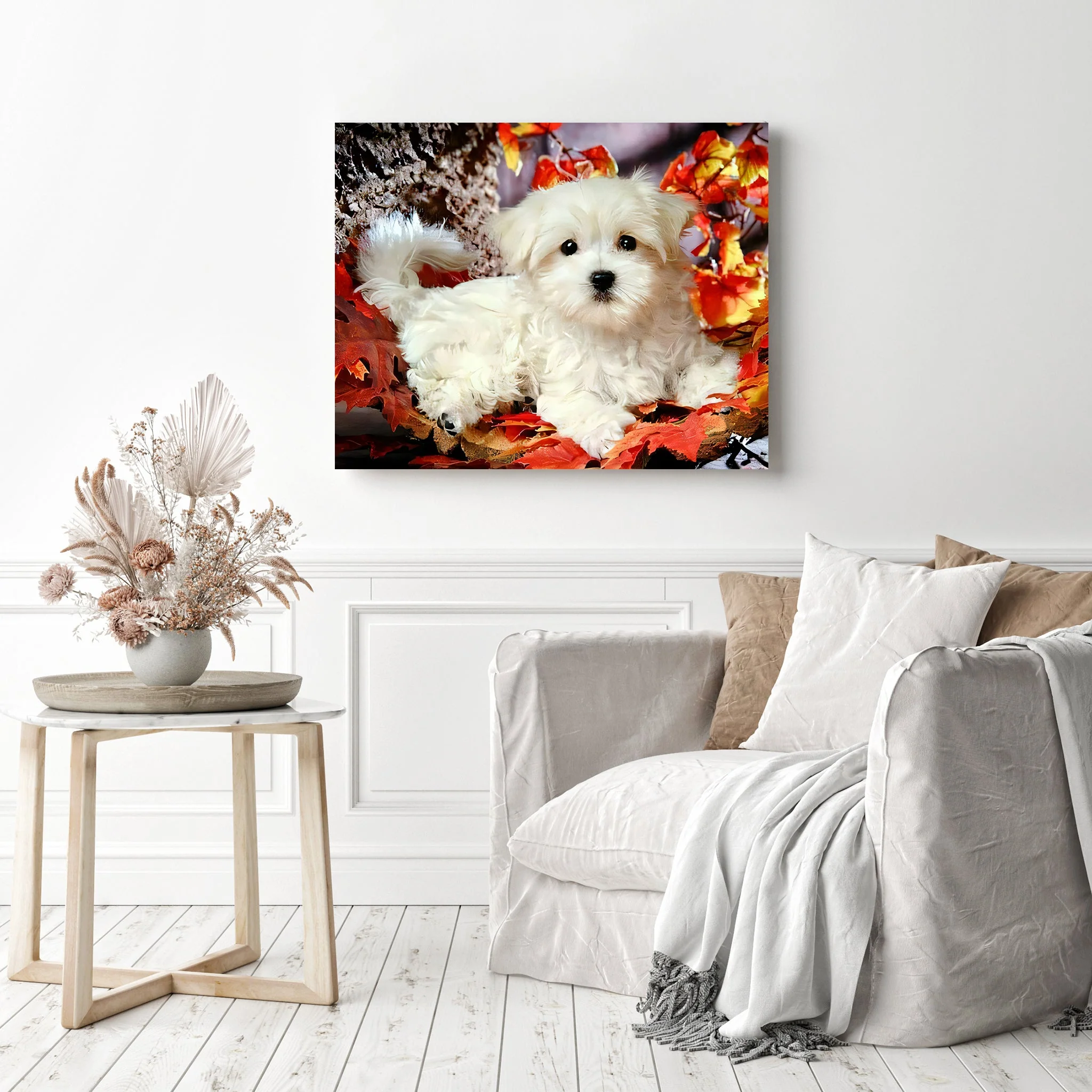 Oscar the Dog | Diamond Painting - Image 3