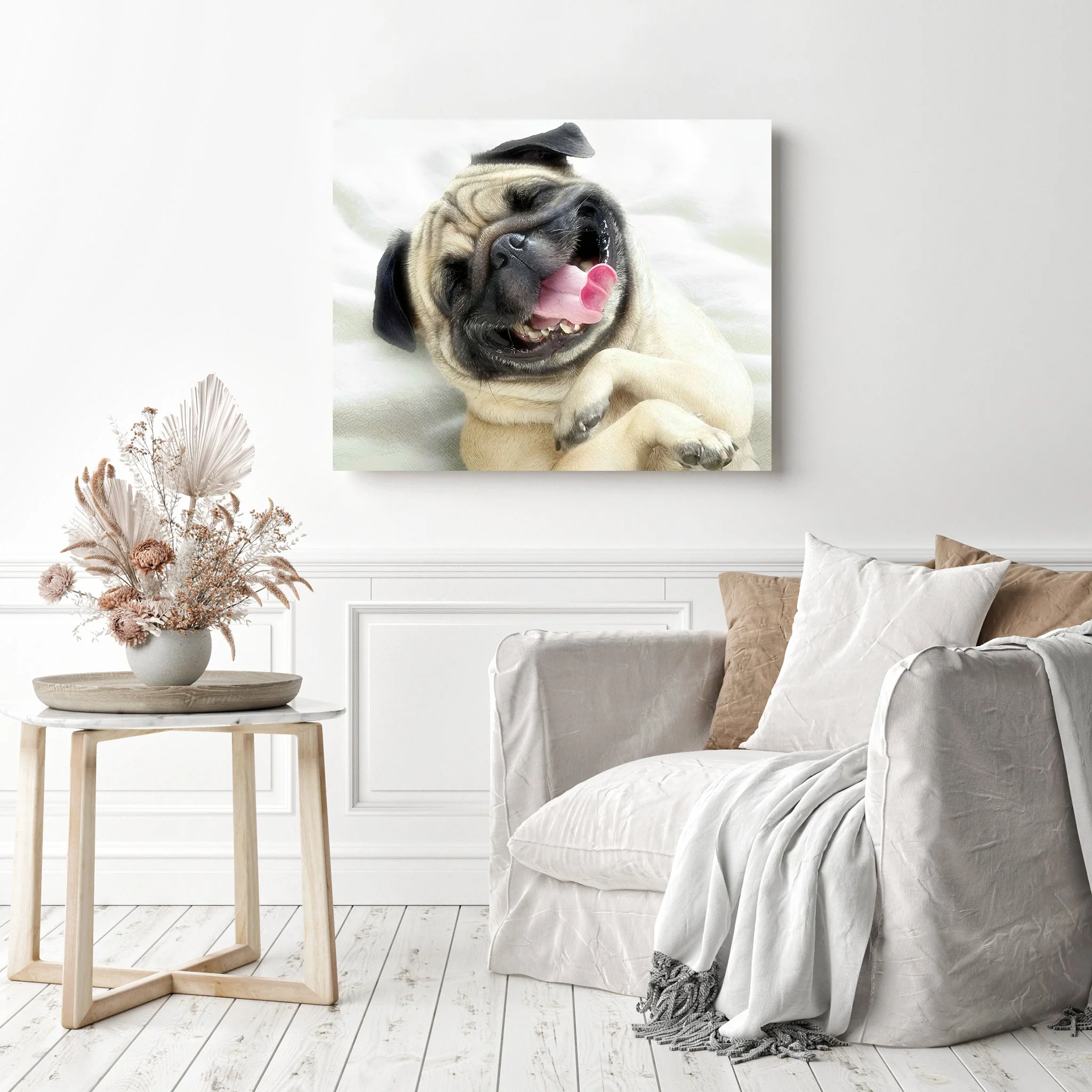 Hysterical Pug | Diamond Painting - Image 3