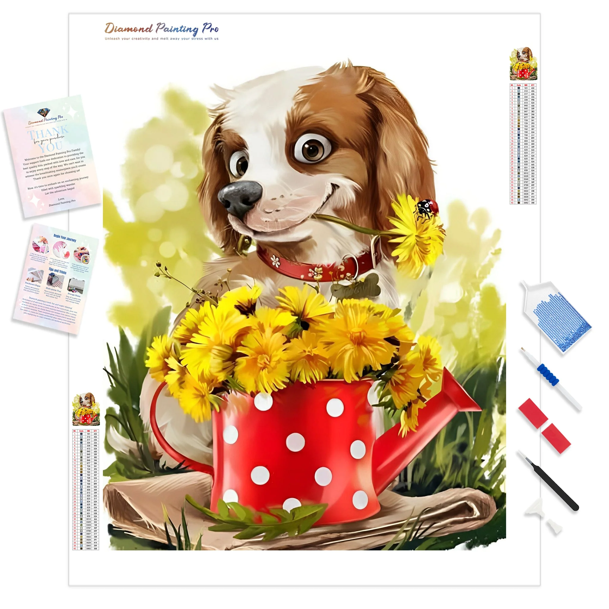 Sweet Digby | Diamond Painting