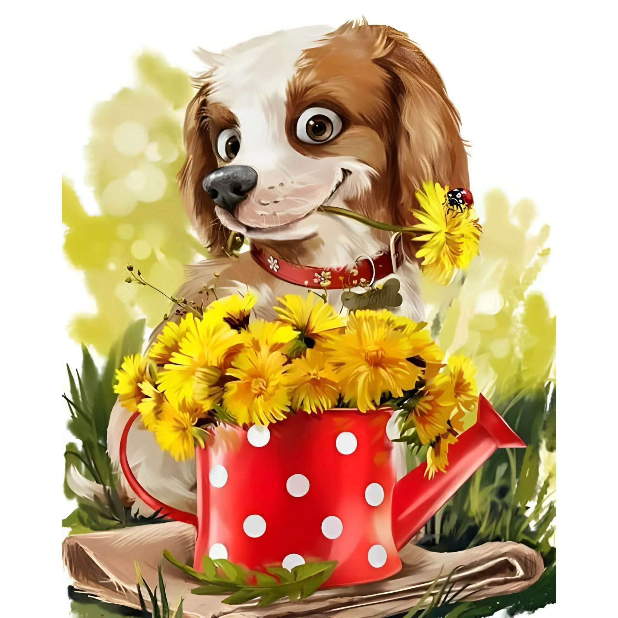 Sweet Digby | Diamond Painting - Image 2