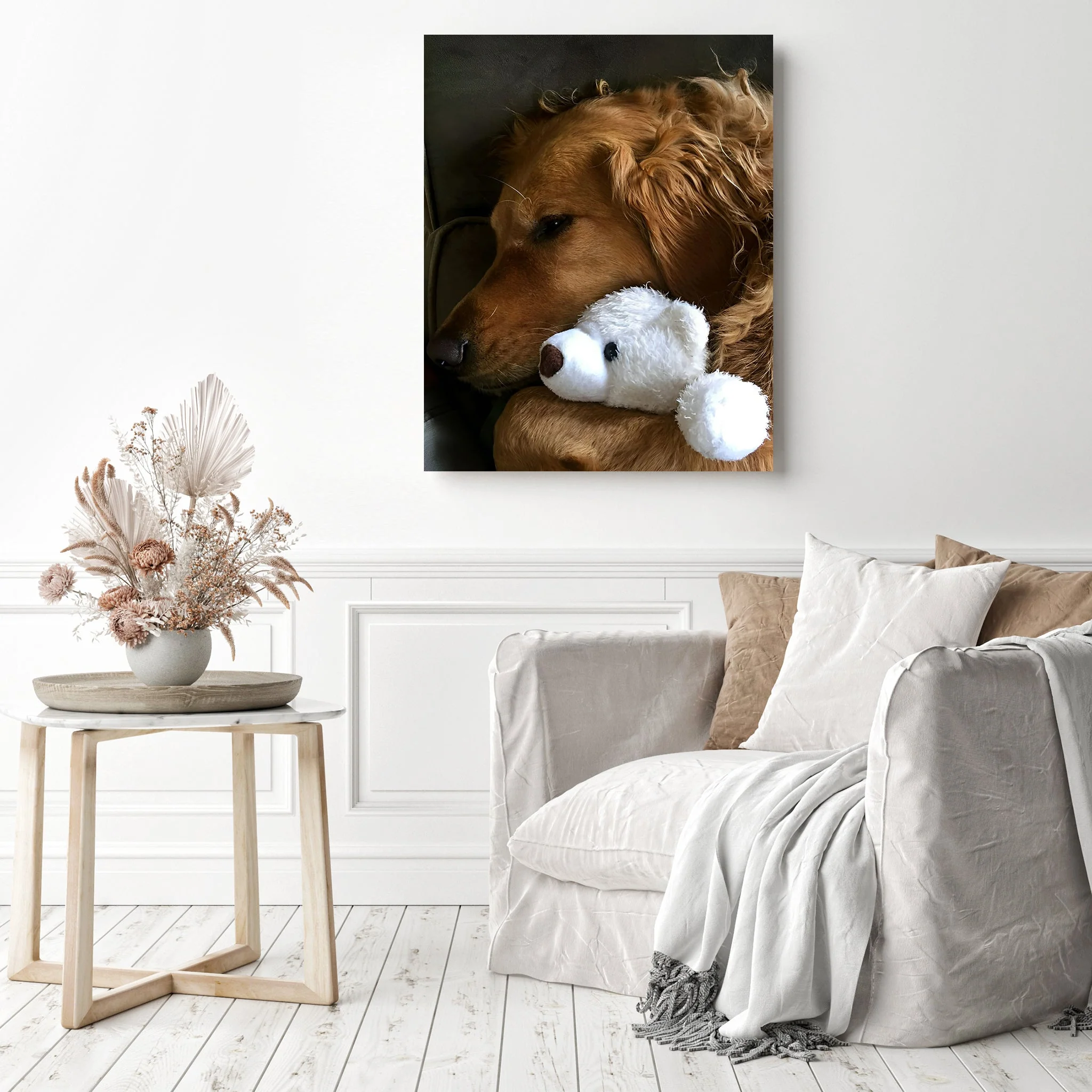 Cuddling with My Friend | Diamond Painting - Image 3