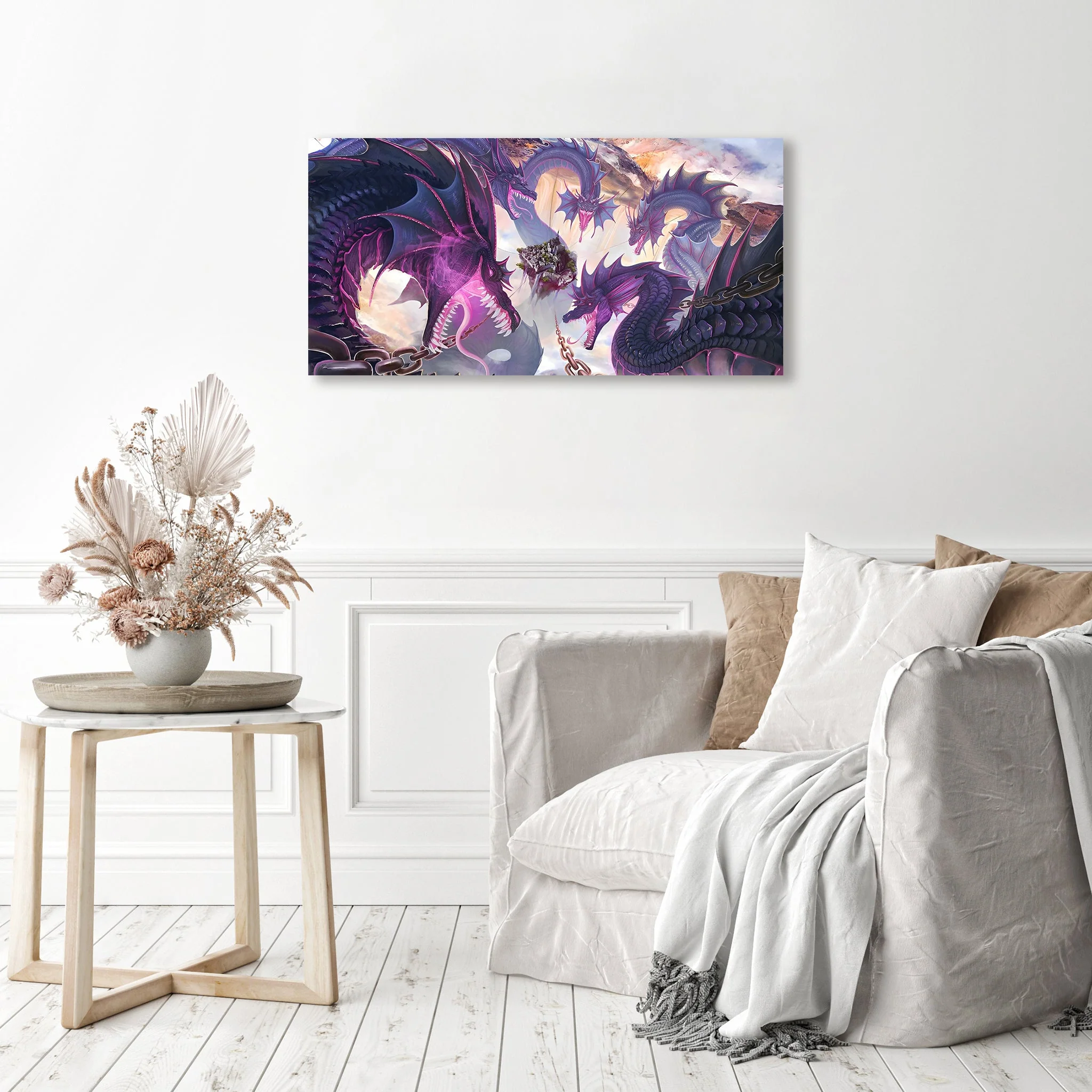 Purple Dragons | Diamond Painting - Image 3