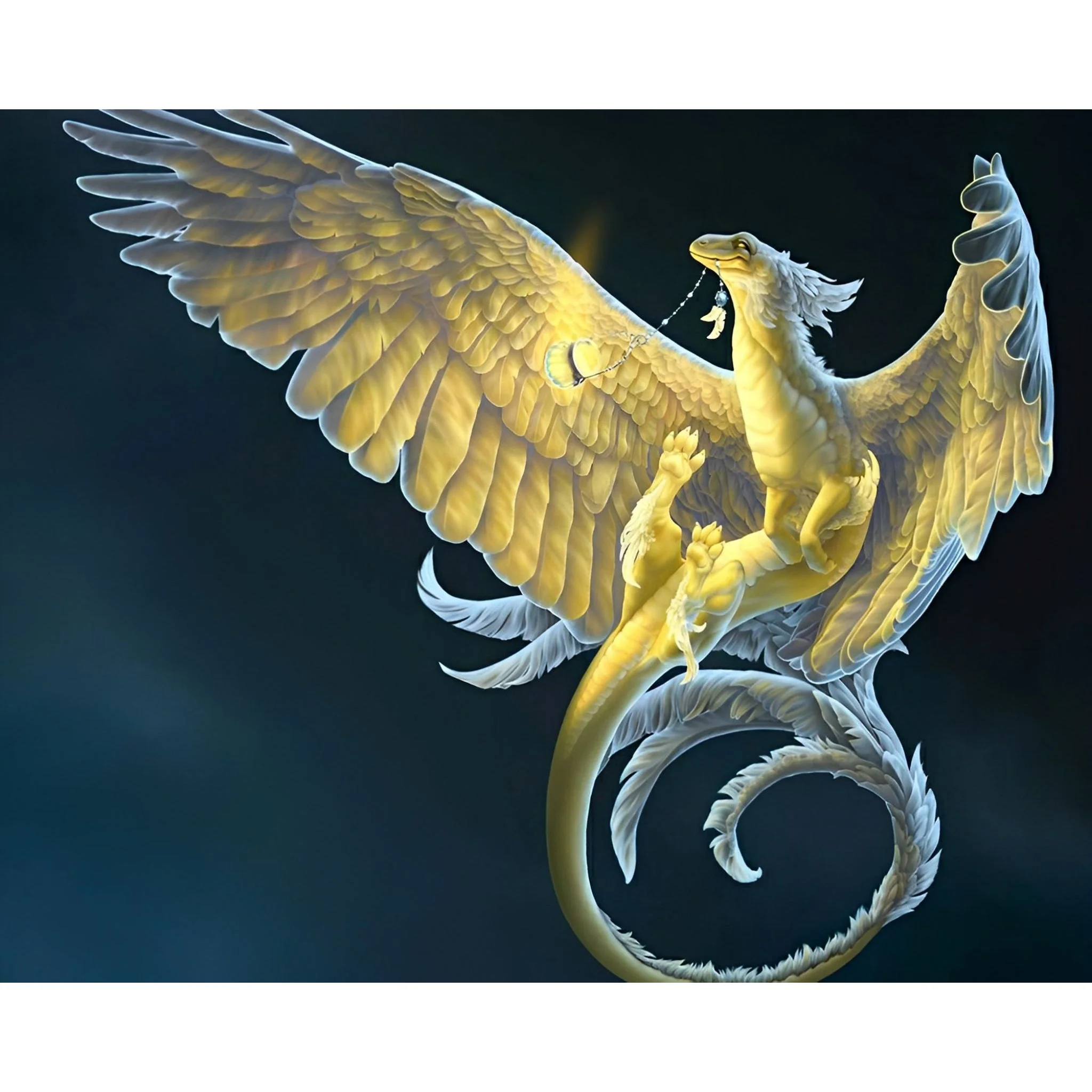Feathered Dragon | Diamond Painting - Image 2
