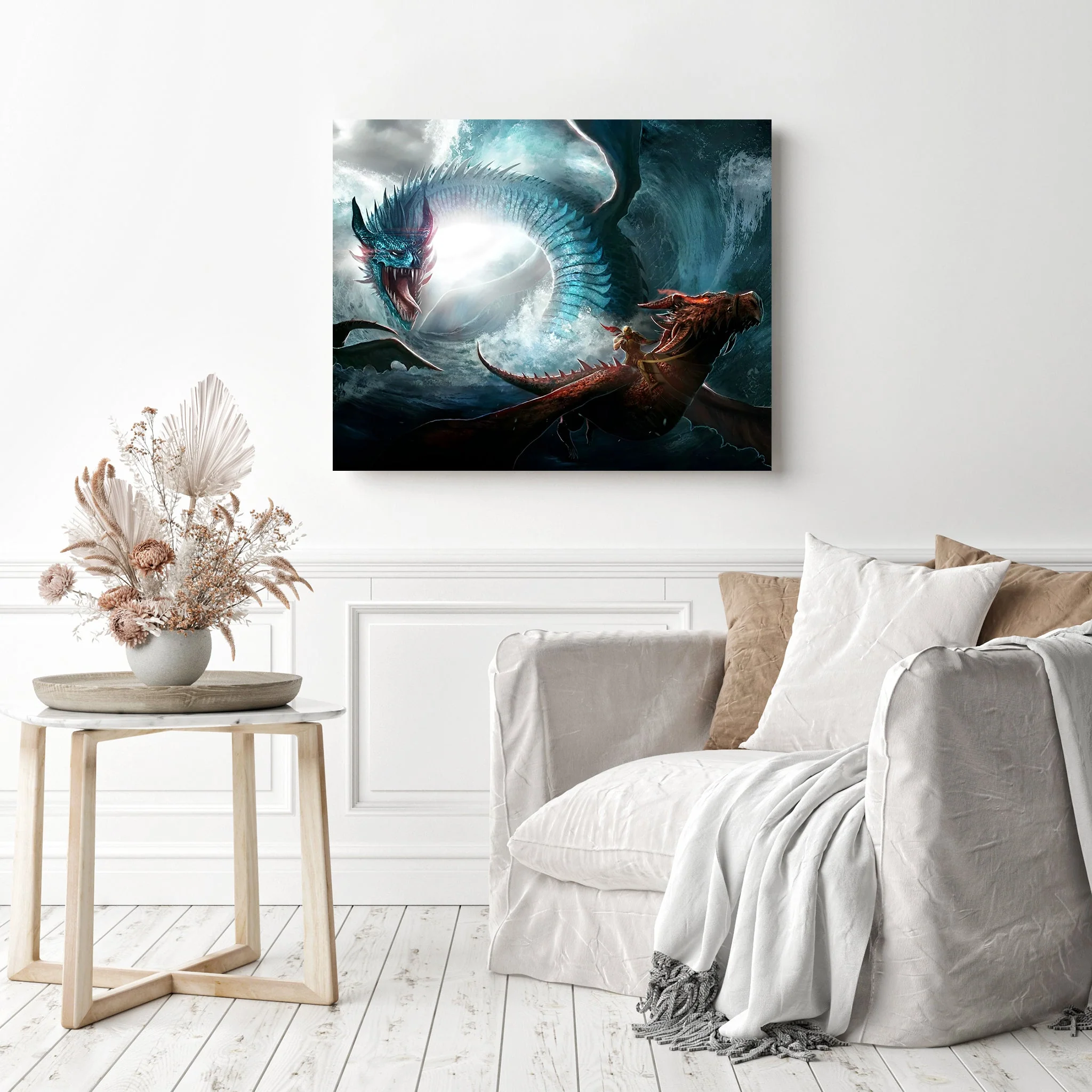 Flood Dragon | Diamond Painting - Image 3