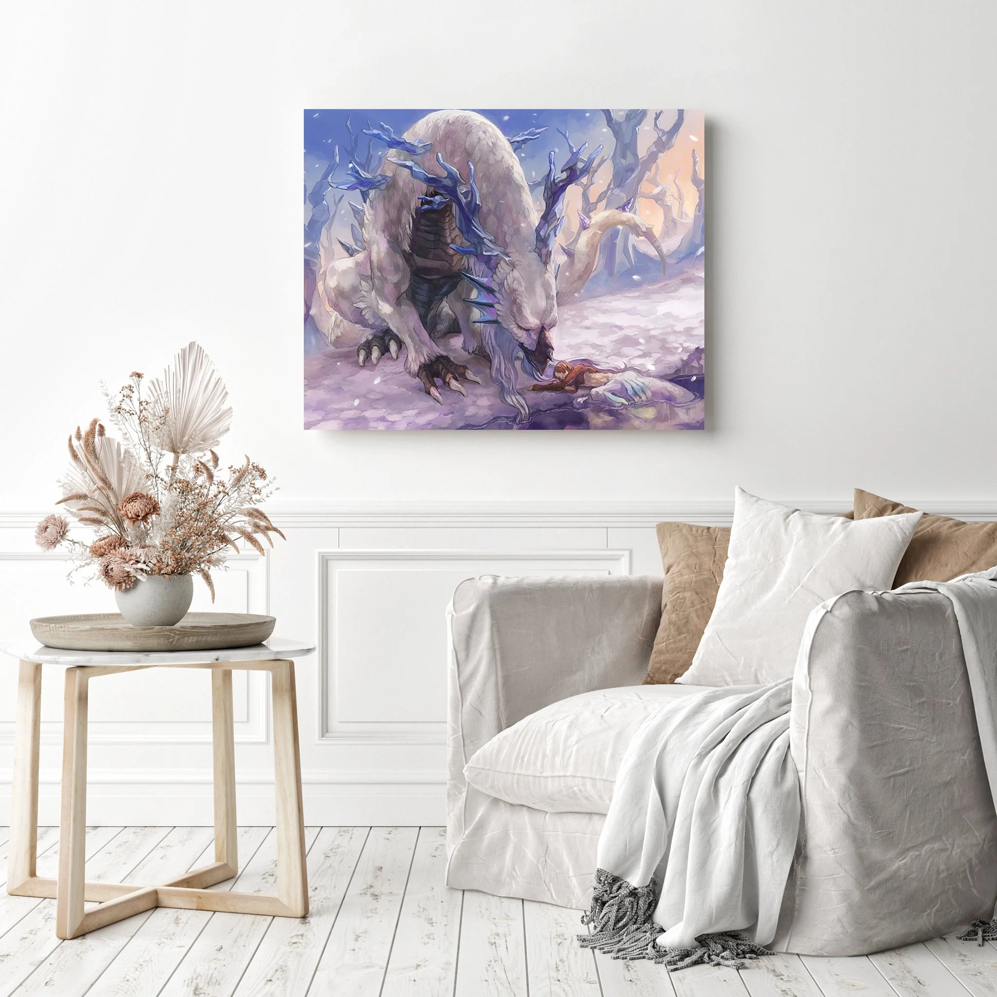 Ice Dragon Healing | Diamond Painting - Image 3