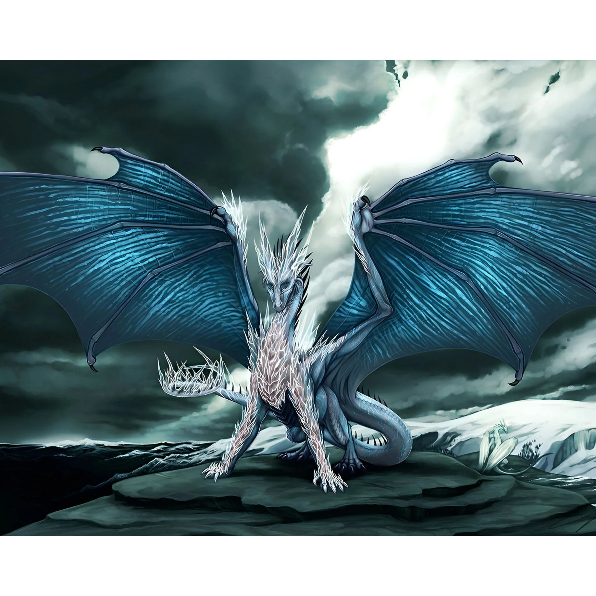Large Dragon | Diamond Painting - Image 2
