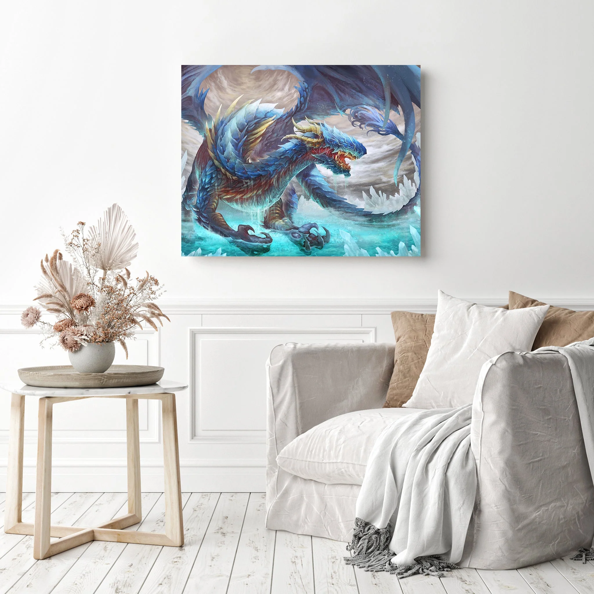 Water Dragon | Diamond Painting - Image 3
