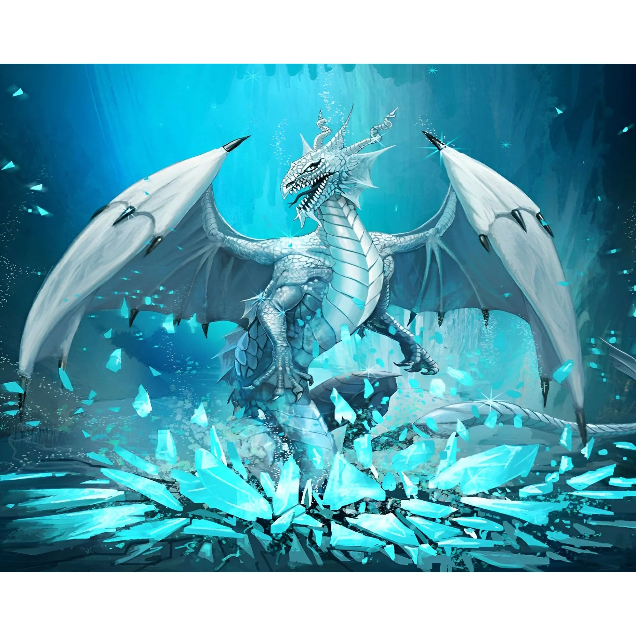 Ice Dragon Revenge | Diamond Painting - Image 2