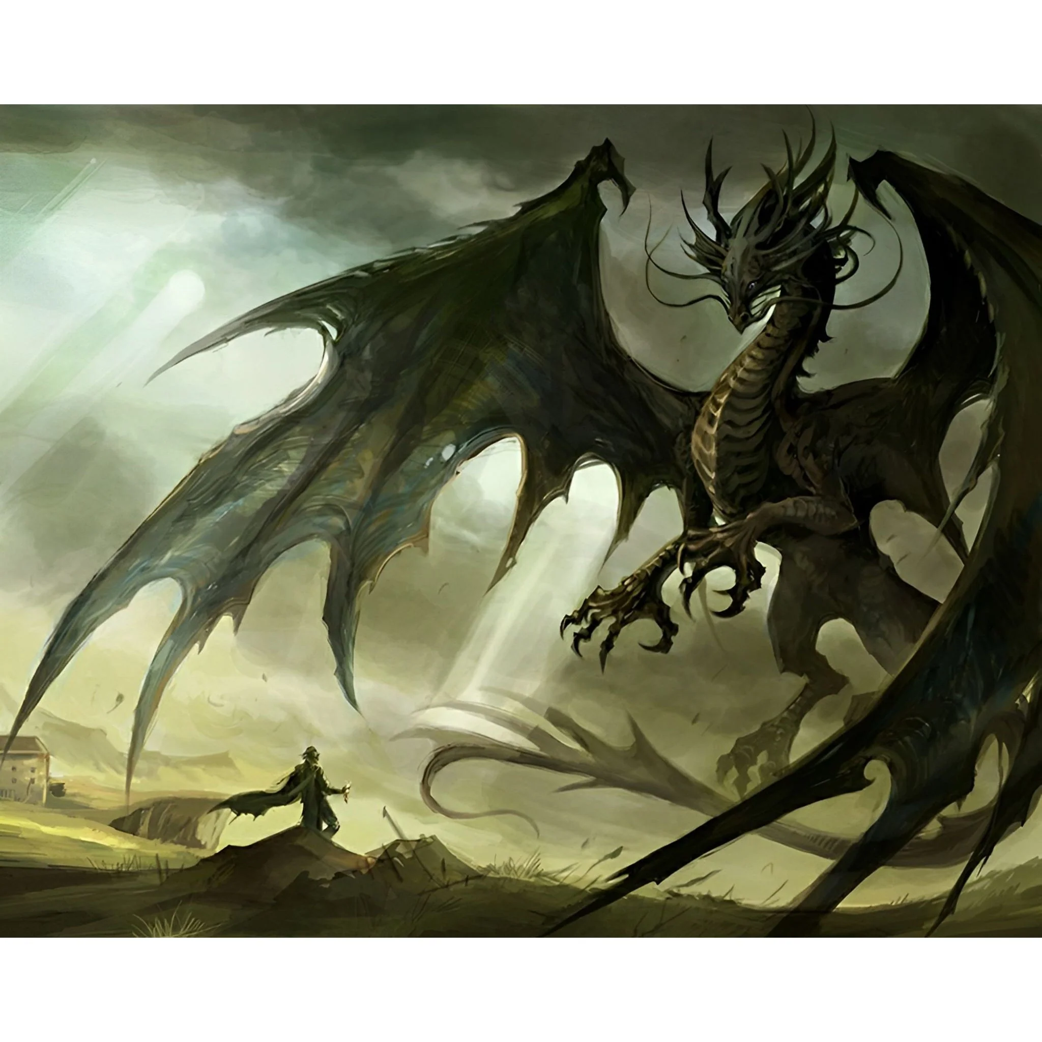 Dark Dragon | Diamond Painting - Image 2