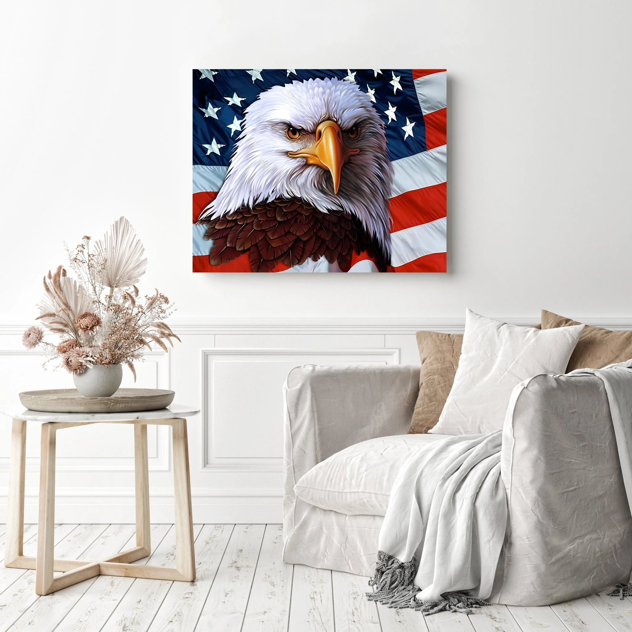 American Patriotic Eagle | Diamond Painting - Image 3