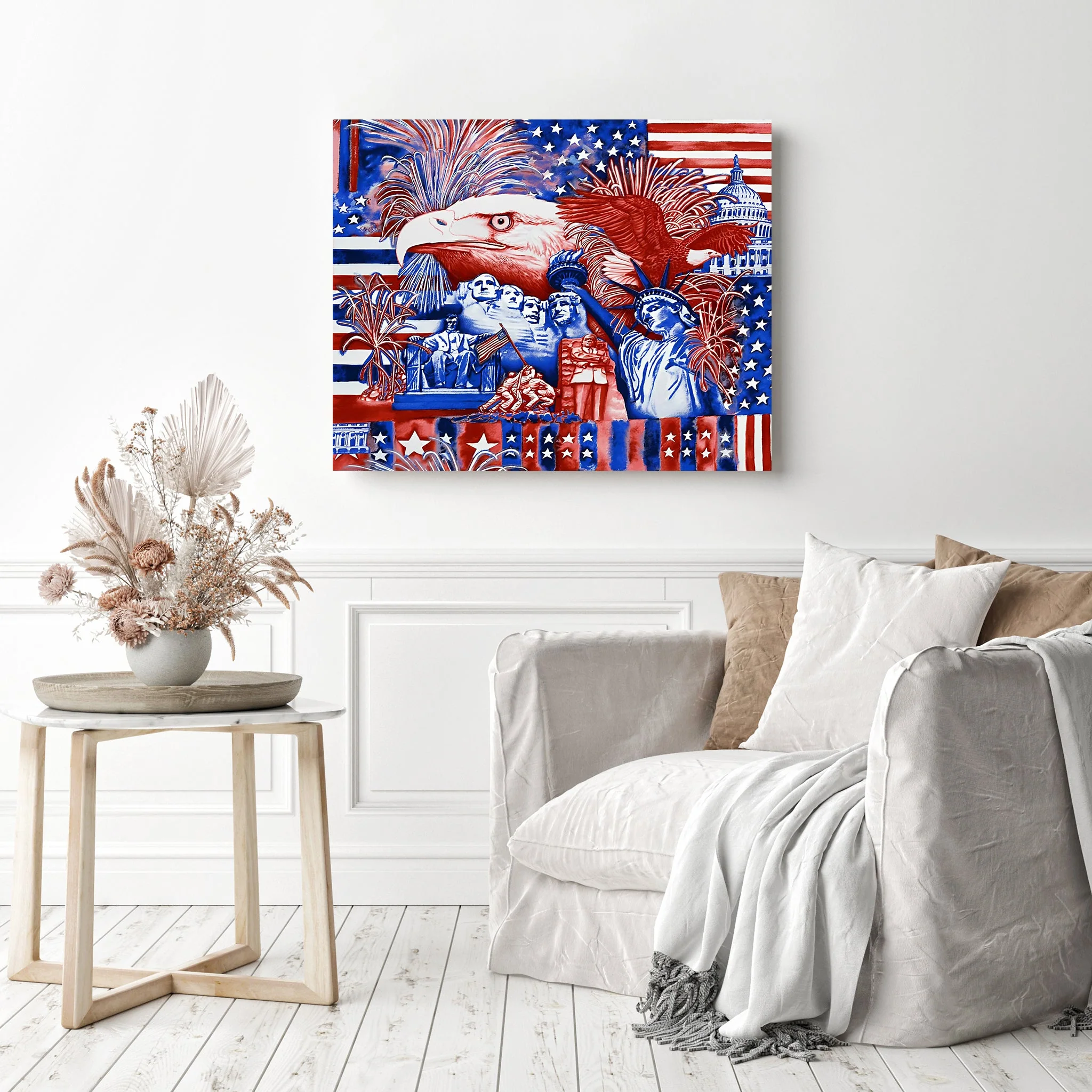 American Eagle and Icons | Diamond Painting - Image 3