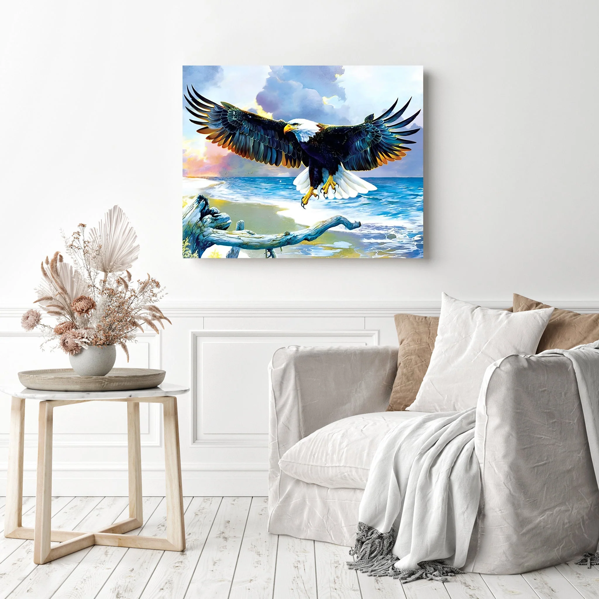 Beach Eagle | Diamond Painting - Image 3