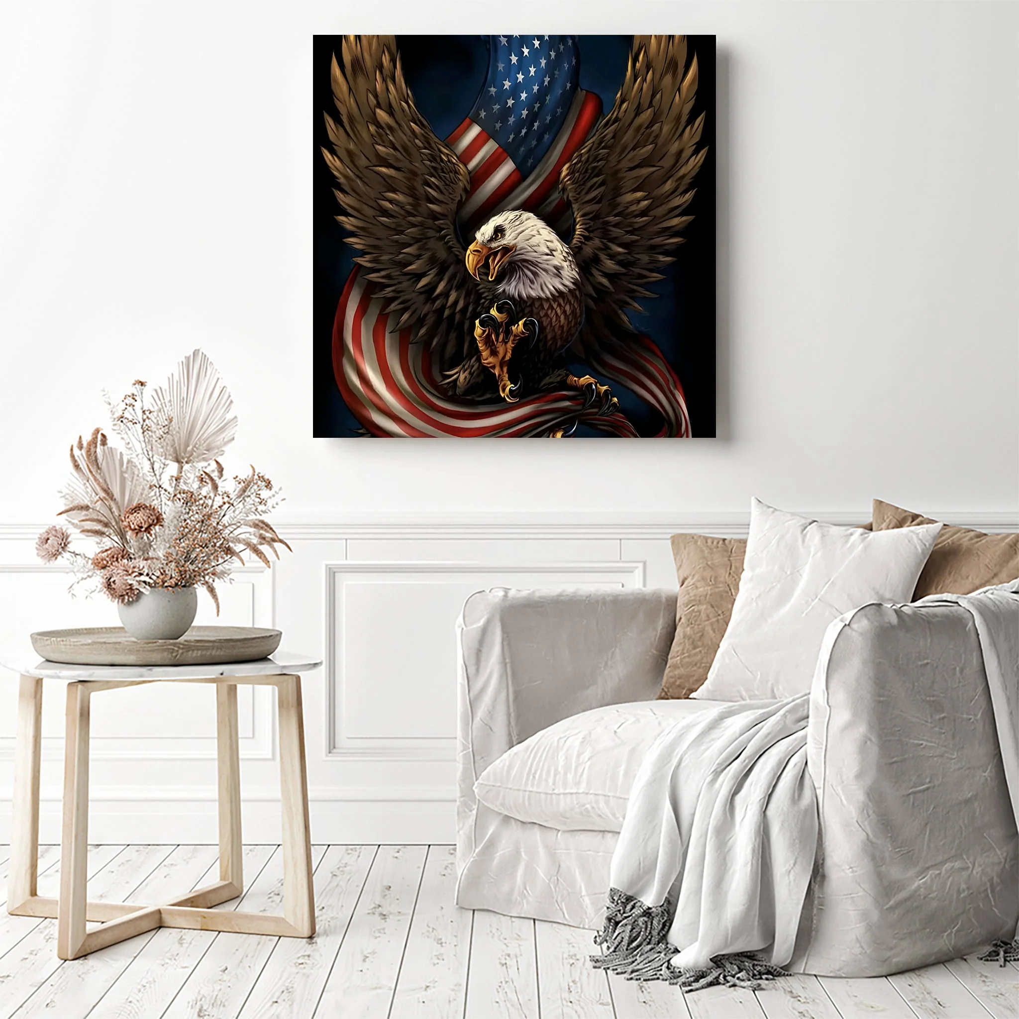 Eagle Star and Stripe | Diamond Painting - Image 3