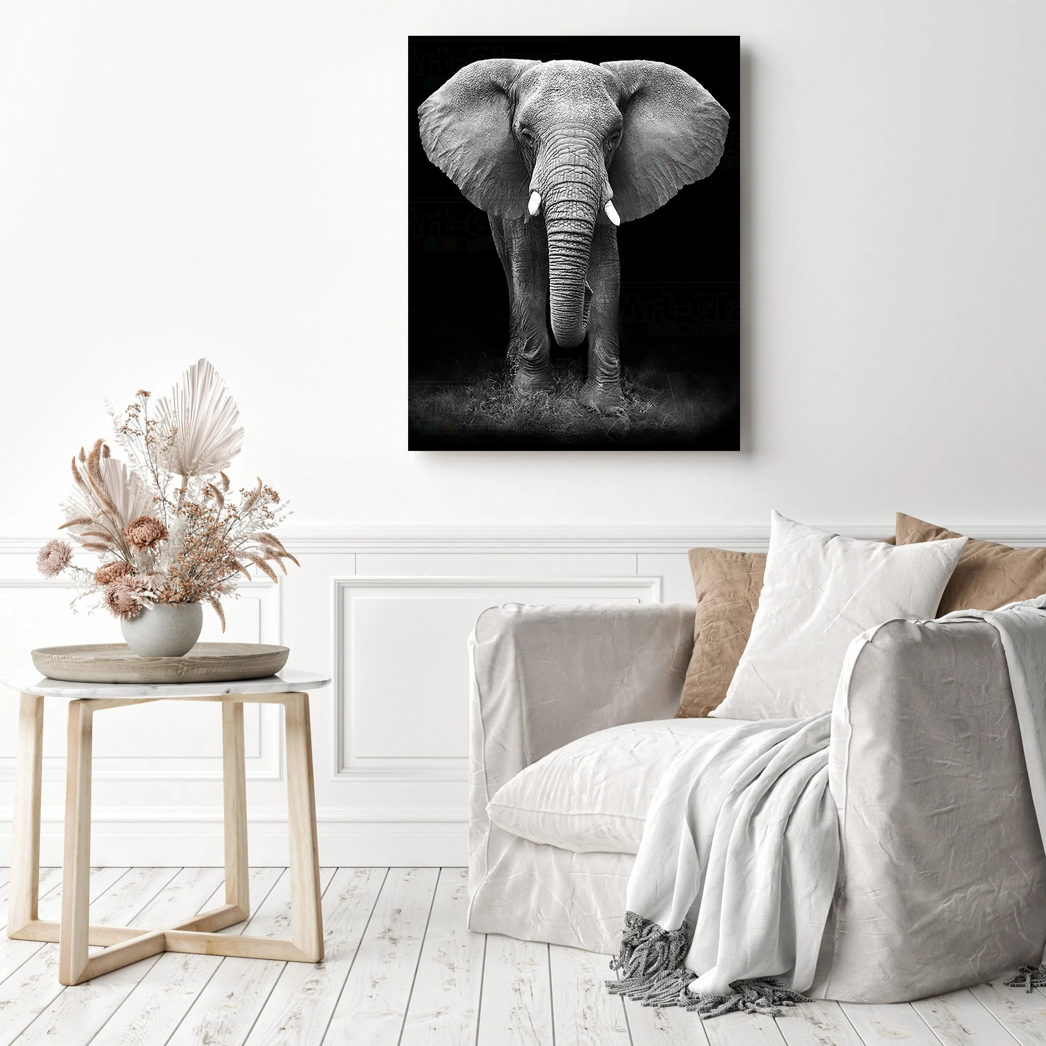 African Elephant | Diamond Painting - Image 3