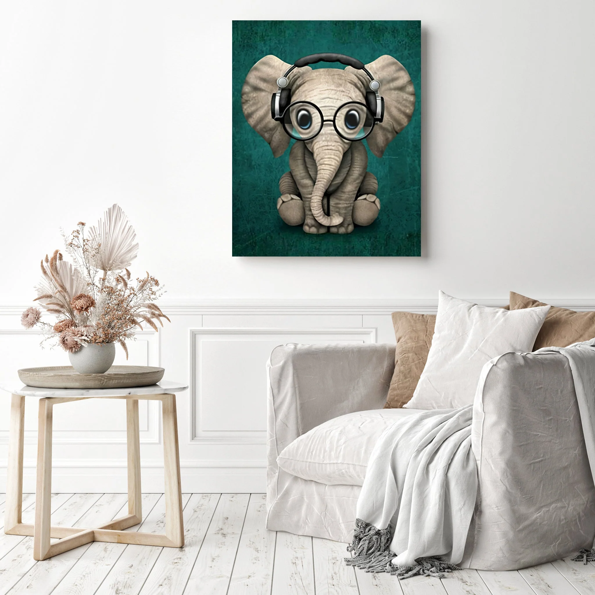 Cute Baby Elephant | Diamond Painting - Image 3