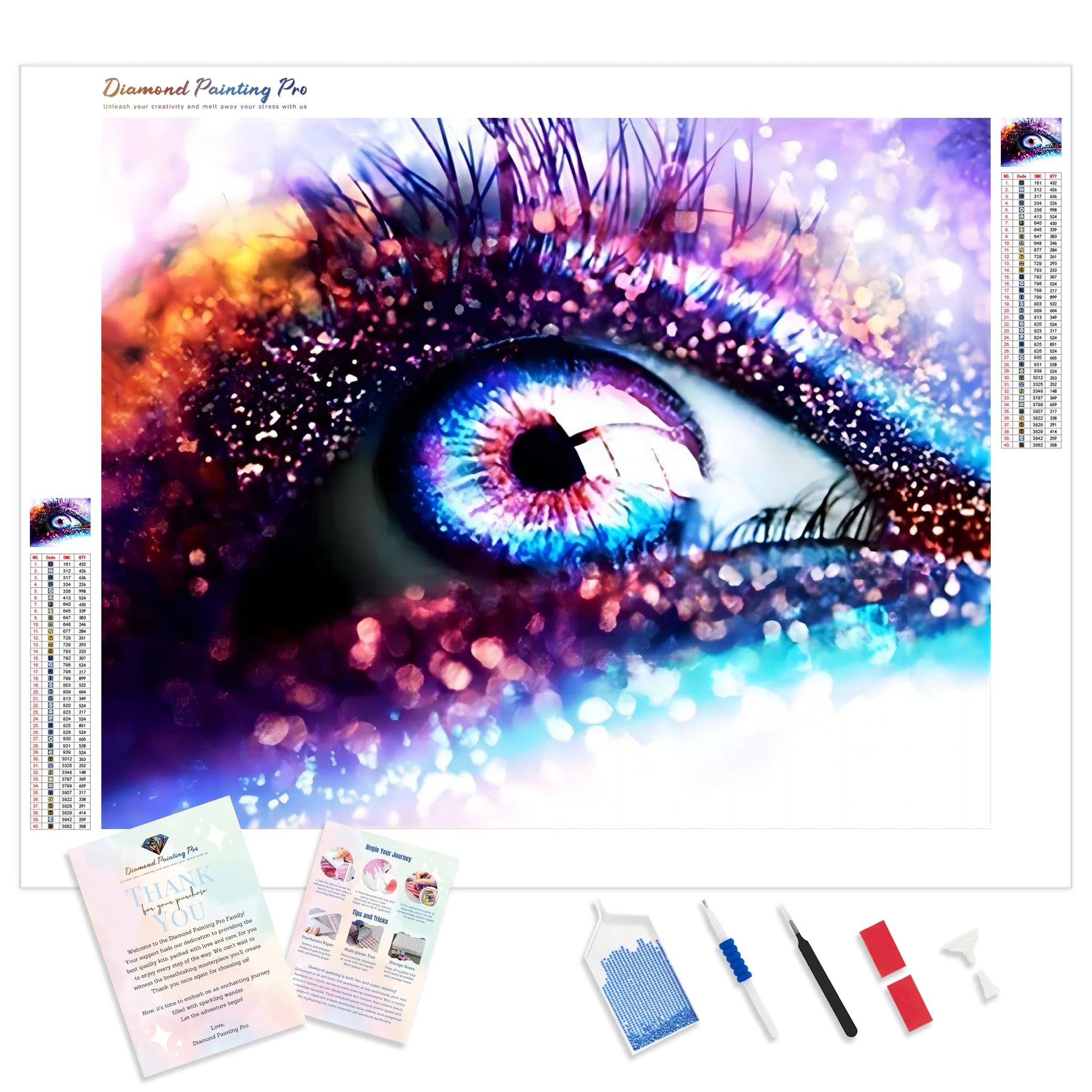 Mystic Eyes | Diamond Painting