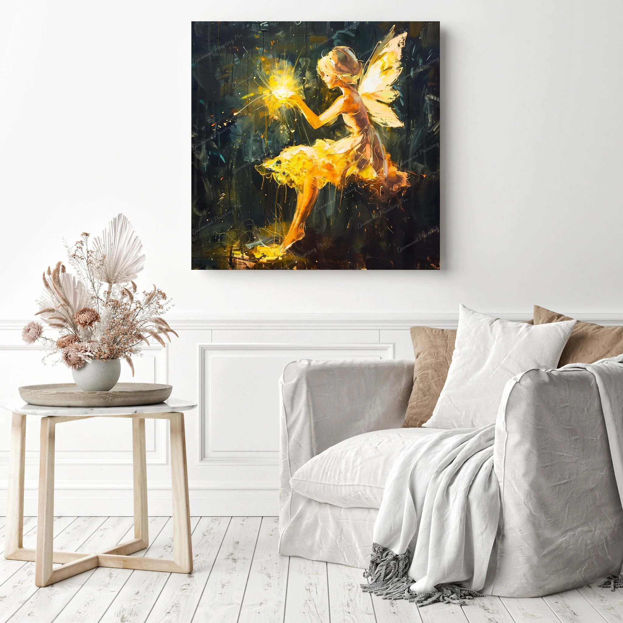 Fairy's Radiant Touch | Diamond Painting - Image 3
