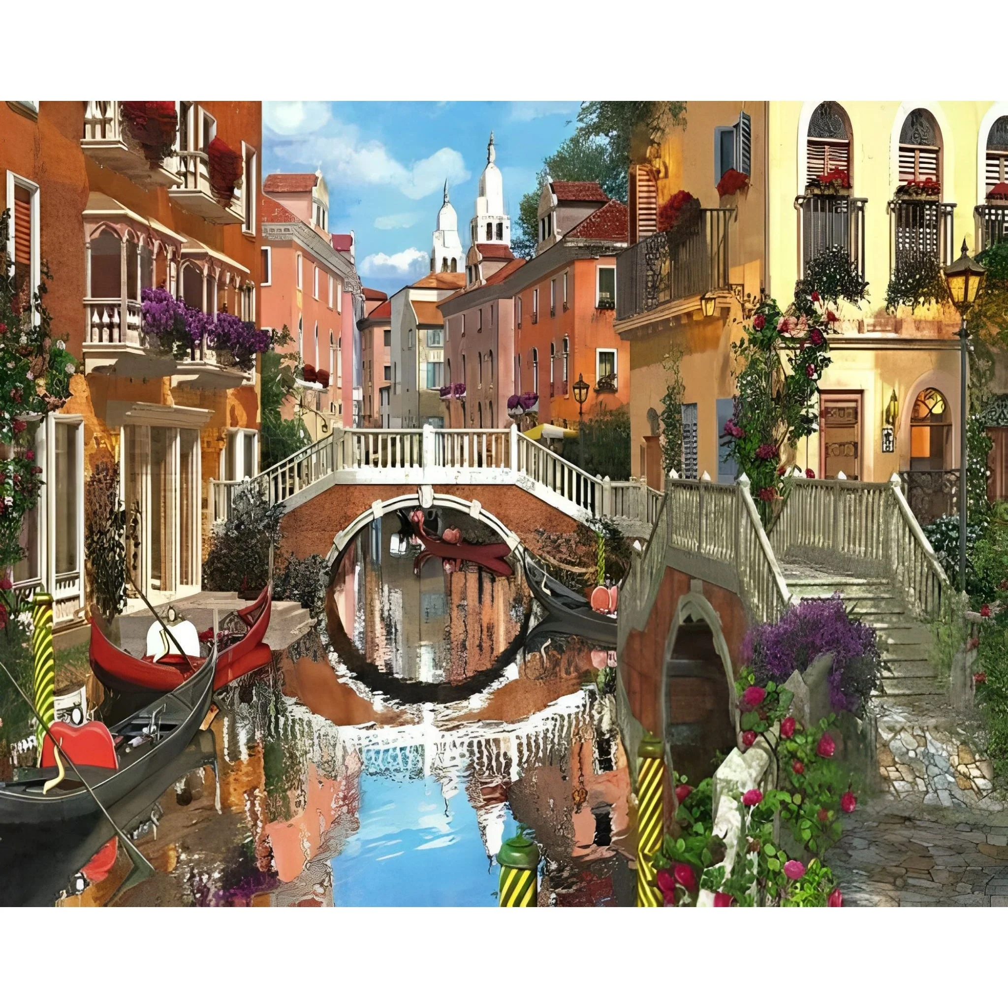 Venice Gondola | Diamond Painting - Image 2