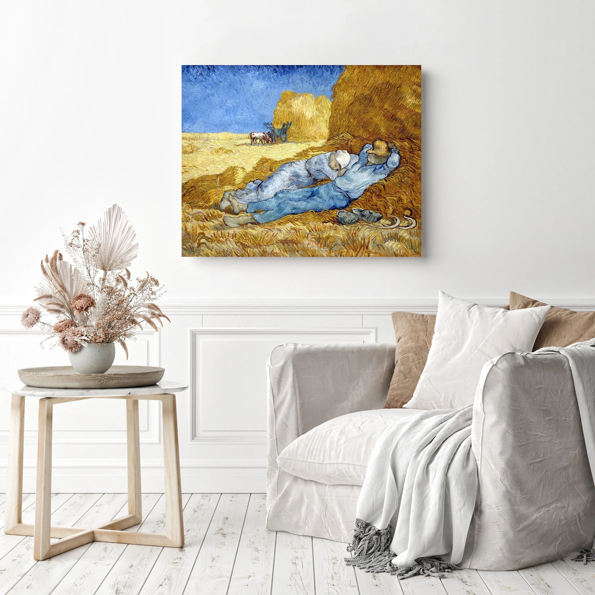 The Siesta (after Millet) | Van Gogh | Diamond Painting - Image 3