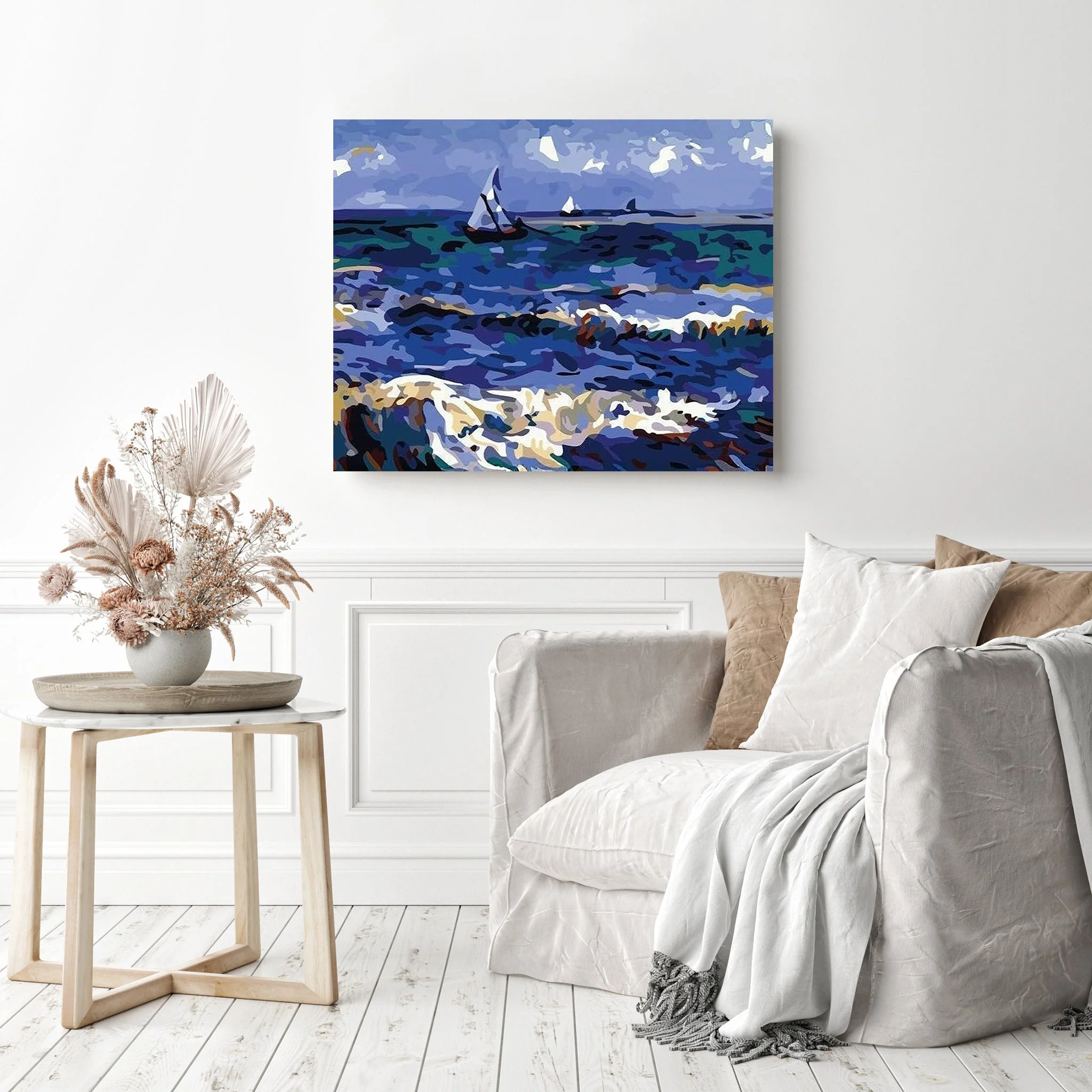 The Saintes Ocean | Van Gogh | Diamond Painting - Image 3