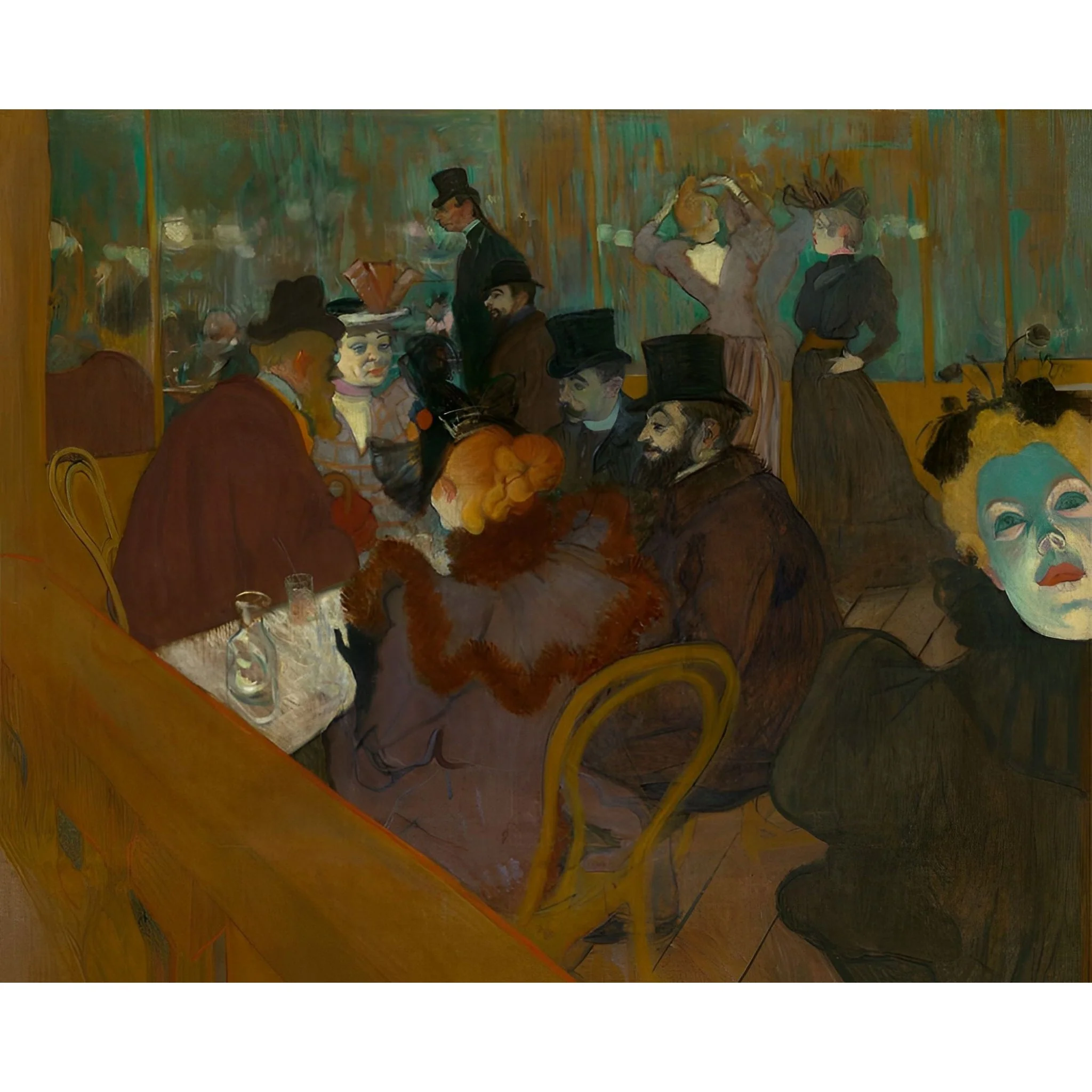 At the Moulin Rouge | Diamond Painting - Image 2