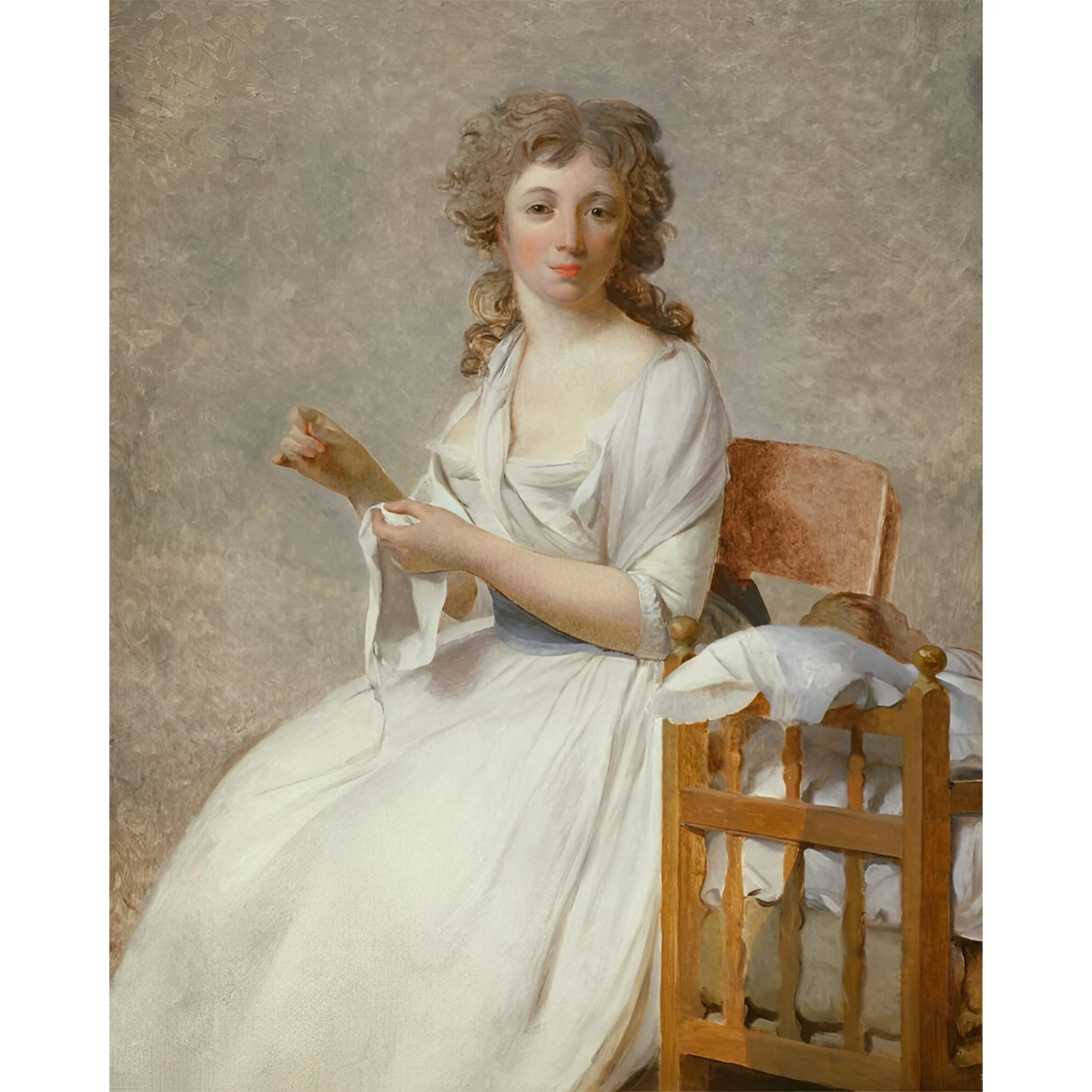 Madame de Pastoret and Her Son | Diamond Painting - Image 2