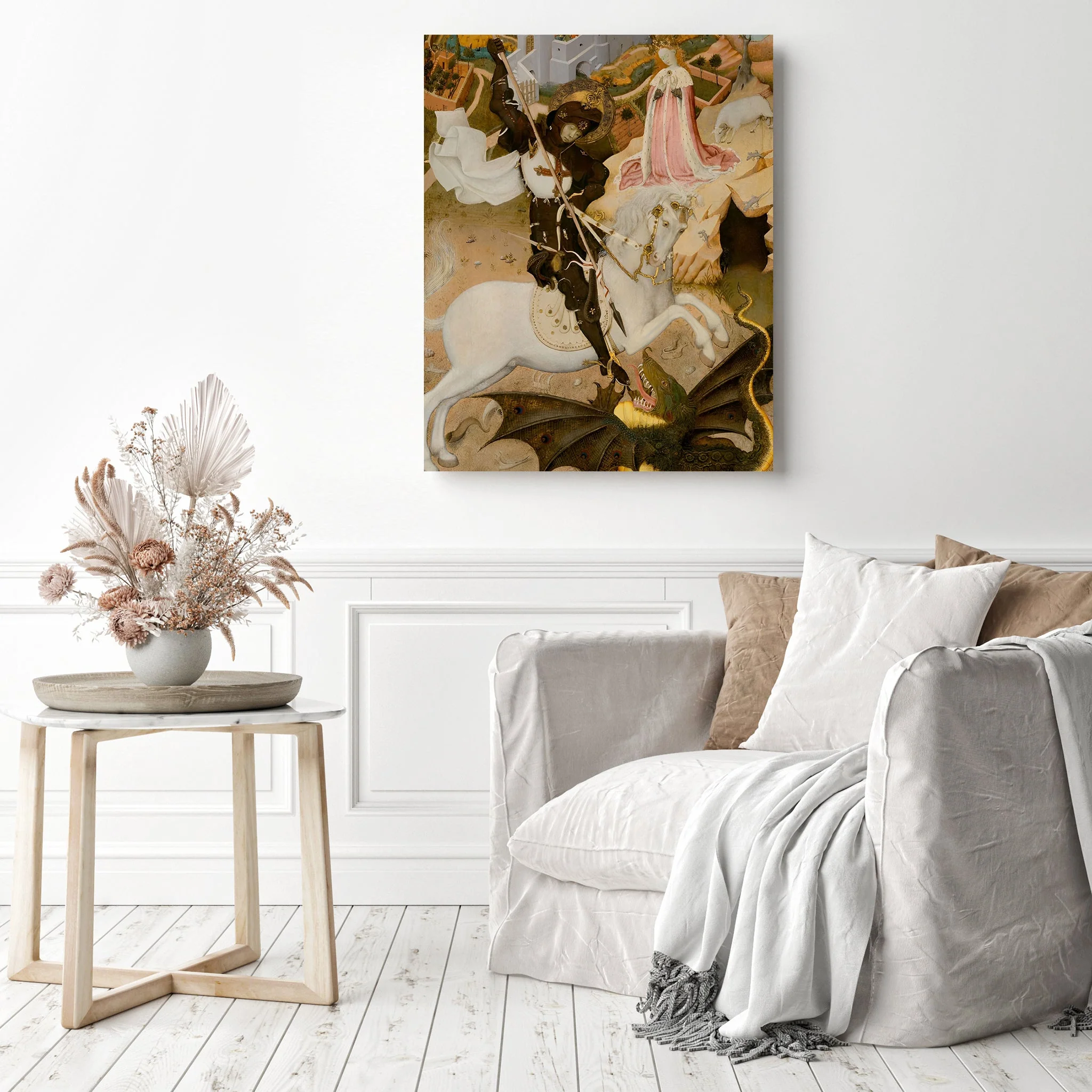 Saint George and the Dragon | Diamond Painting - Image 3